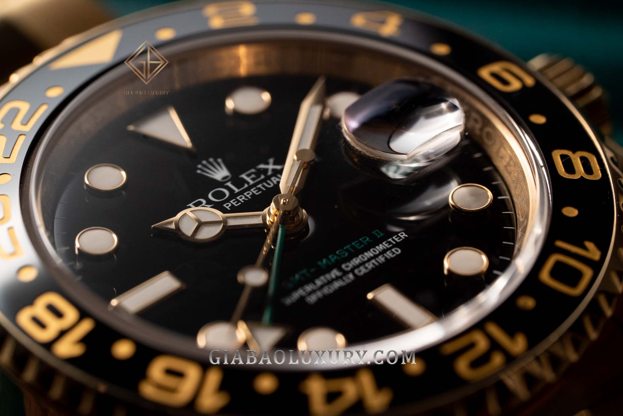 Đồng Hồ Rolex GMT-Master II 116718LN Mặt Số Đen