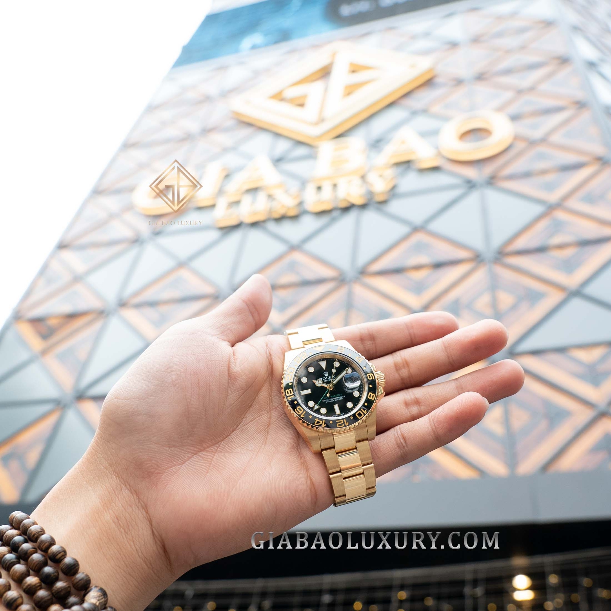 Đồng Hồ Rolex GMT-Master II 116718LN Mặt Số Đen