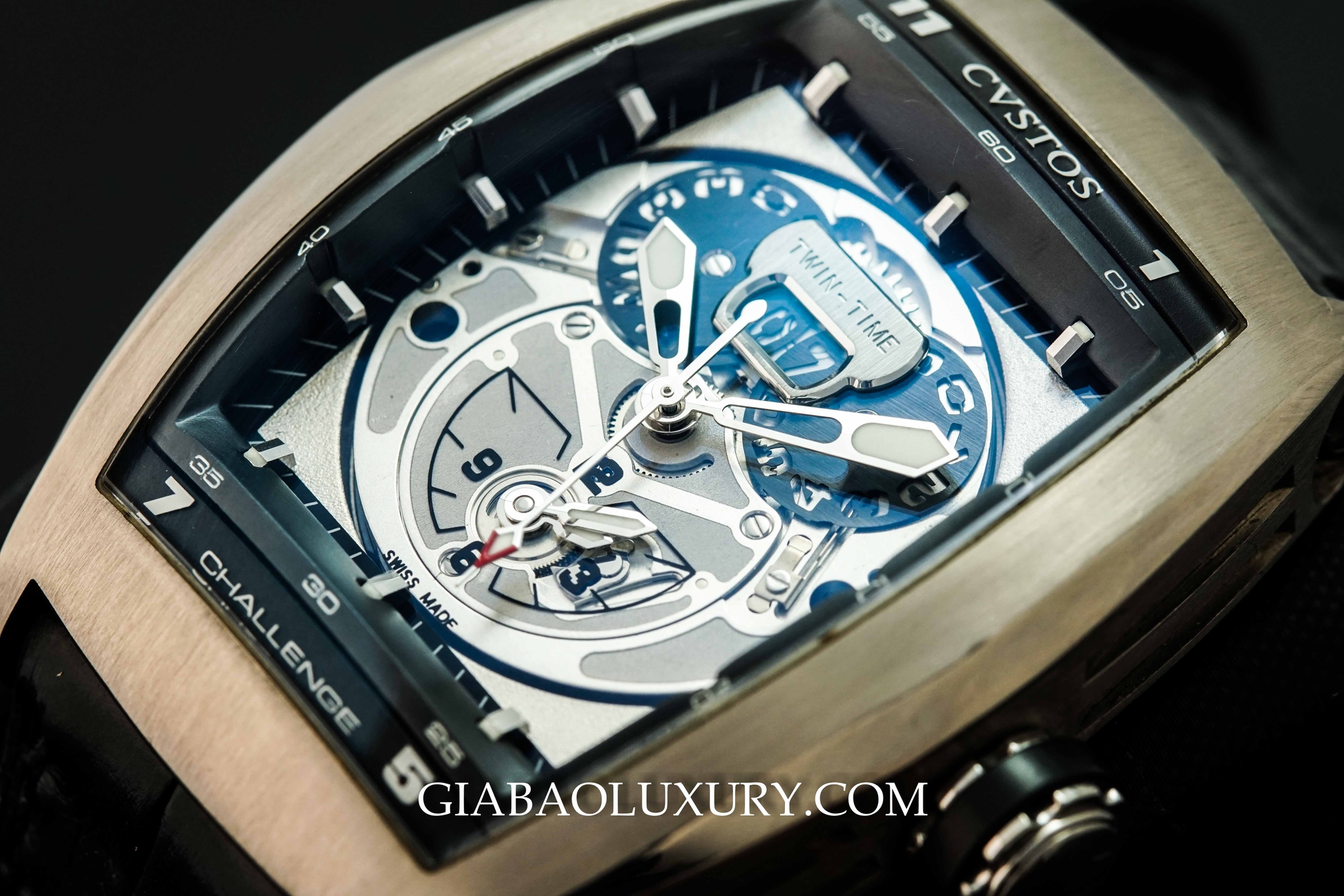 Review Chi Tiết Đồng Hồ Cvstos Challenge Twin Time