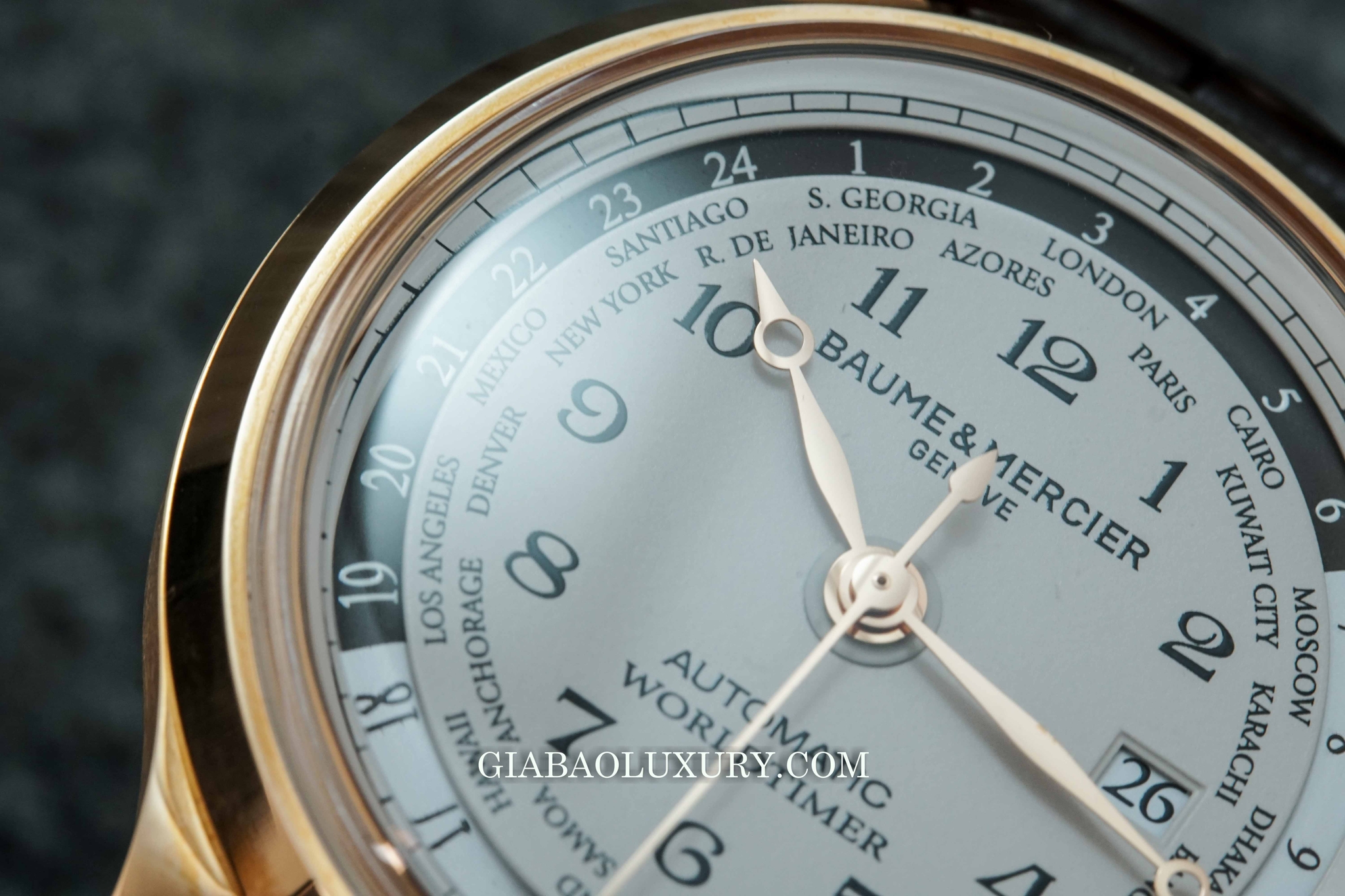 Đồng Hồ Baume And Mercier Capeland Worldtimer