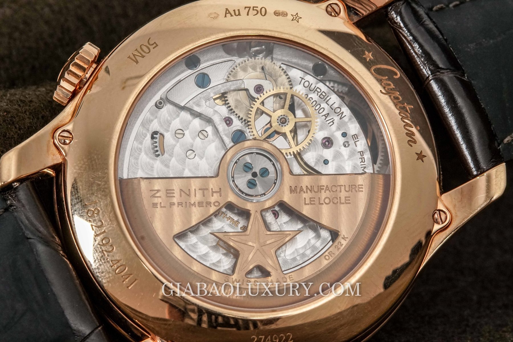 đồng hồ  Zenith El Primero Tourbillon