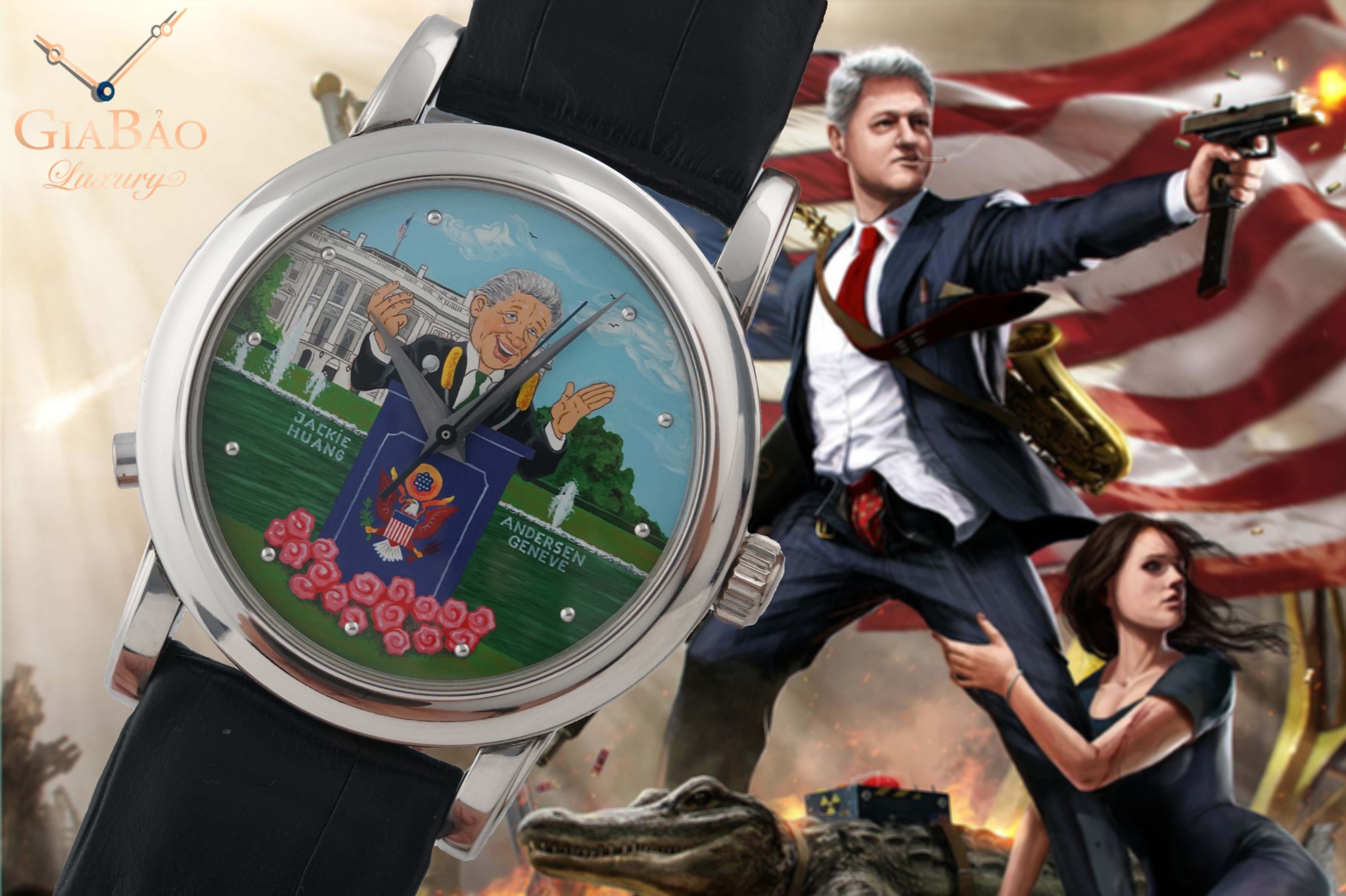 Review đồng hồ Svend Andersen - Sự hoan lạc của Tổng thống