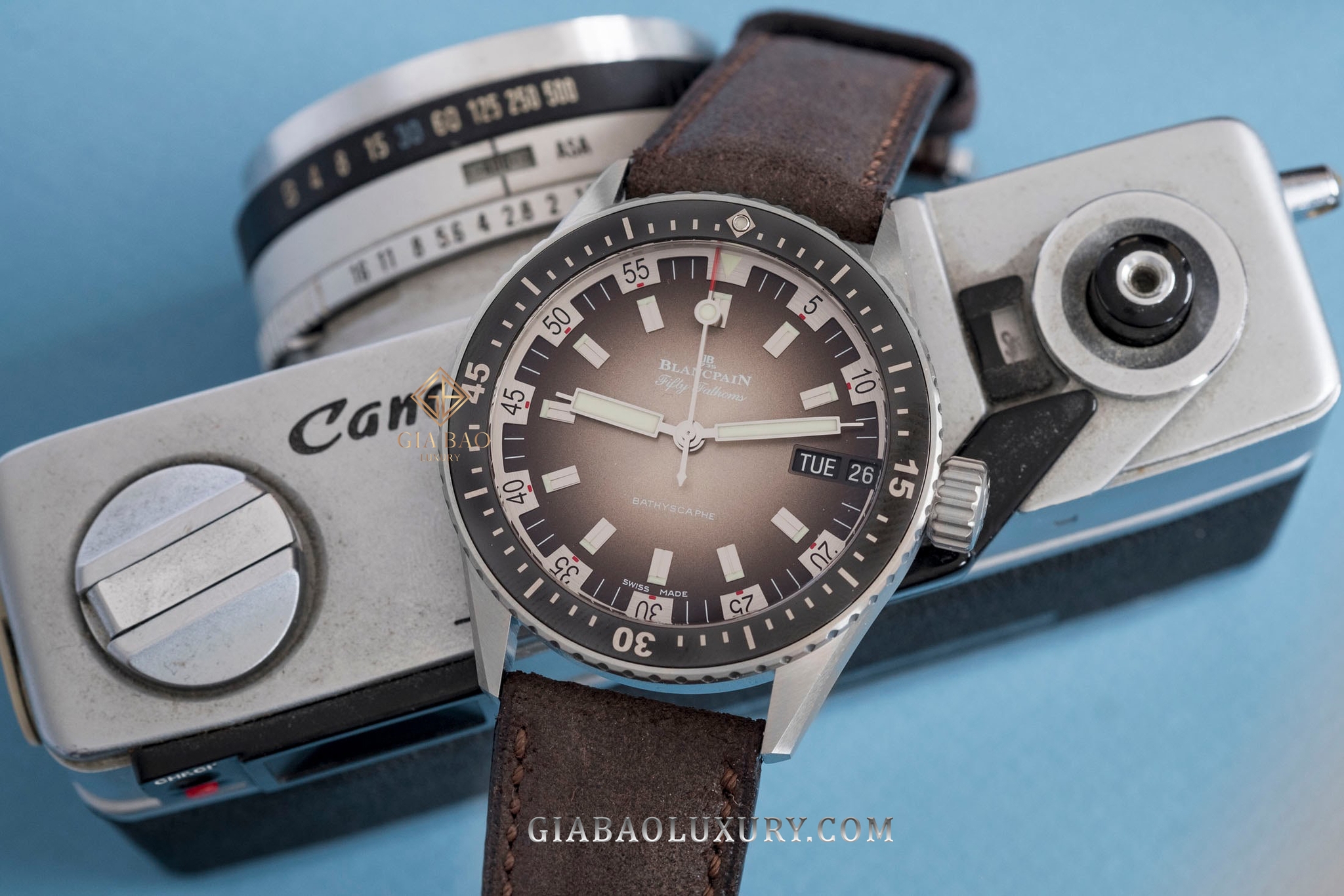 Đồng Hồ Blancpain Fifty Fathoms Bathyscaphe Jour Date 5052-1110-63A