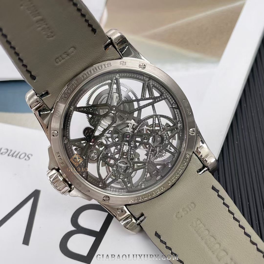 Đồng Hồ Roger Dubuis Skeleton Double Flying Tourbillon RDDBEX0396