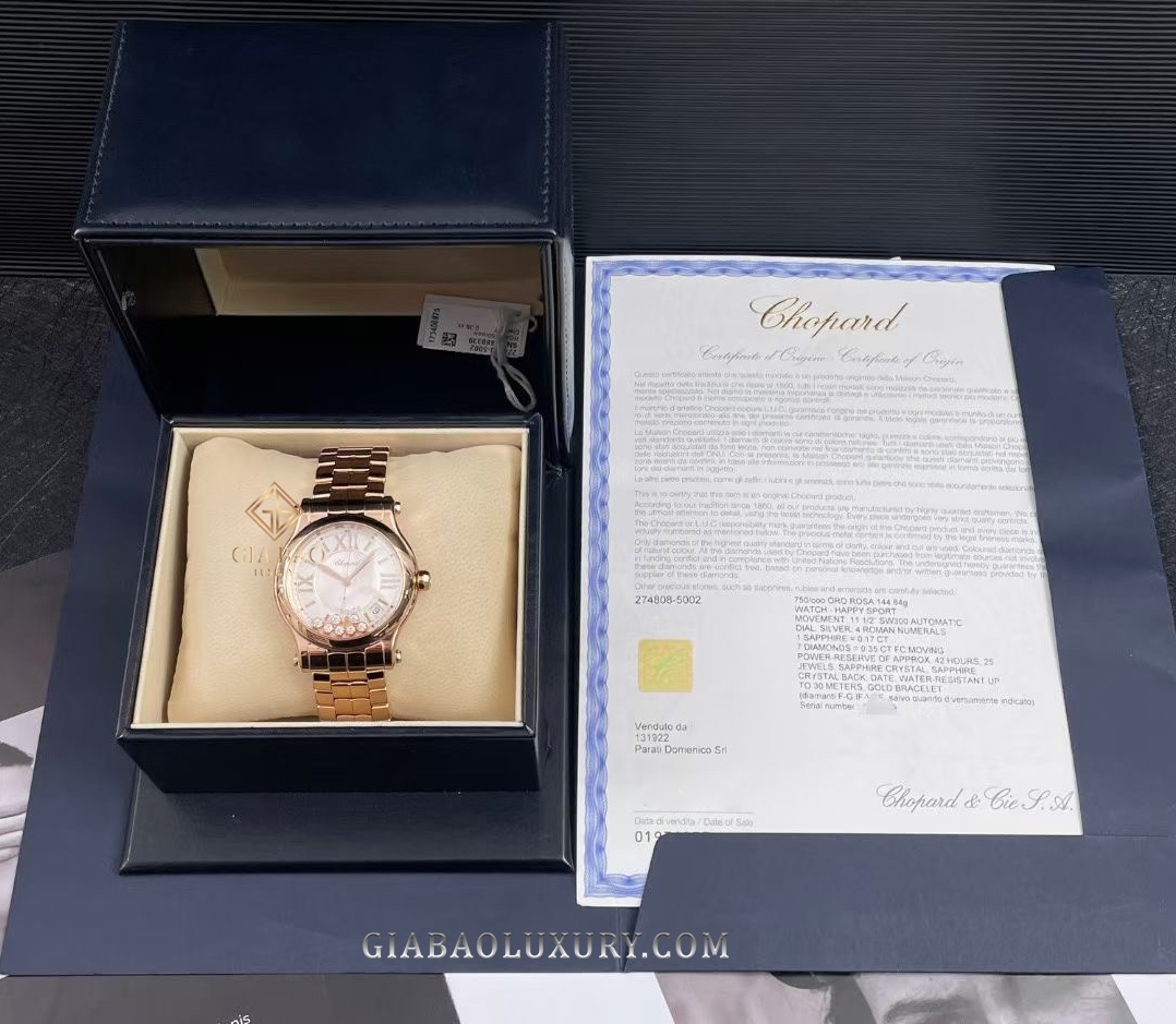 Đồng Hồ Chopard Happy Sport 274808-5002