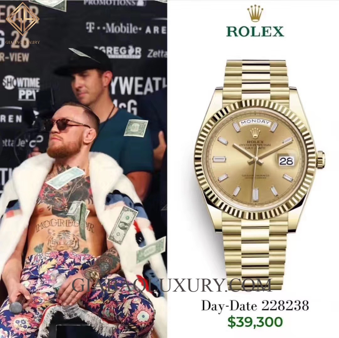 Đồng Hồ Rolex Day-Date 40mm 228238 Mc Gregor