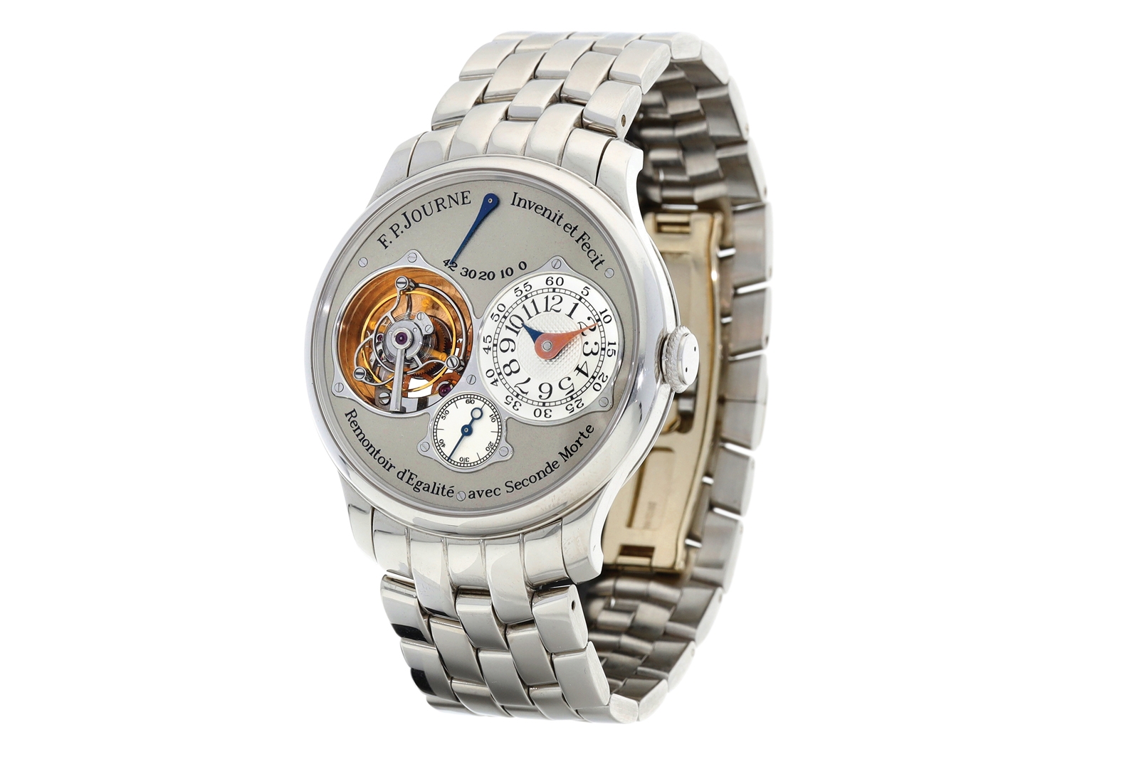 Lô 8201 - Đồng hồ FP Journe Tourbillon Souverain Platinum