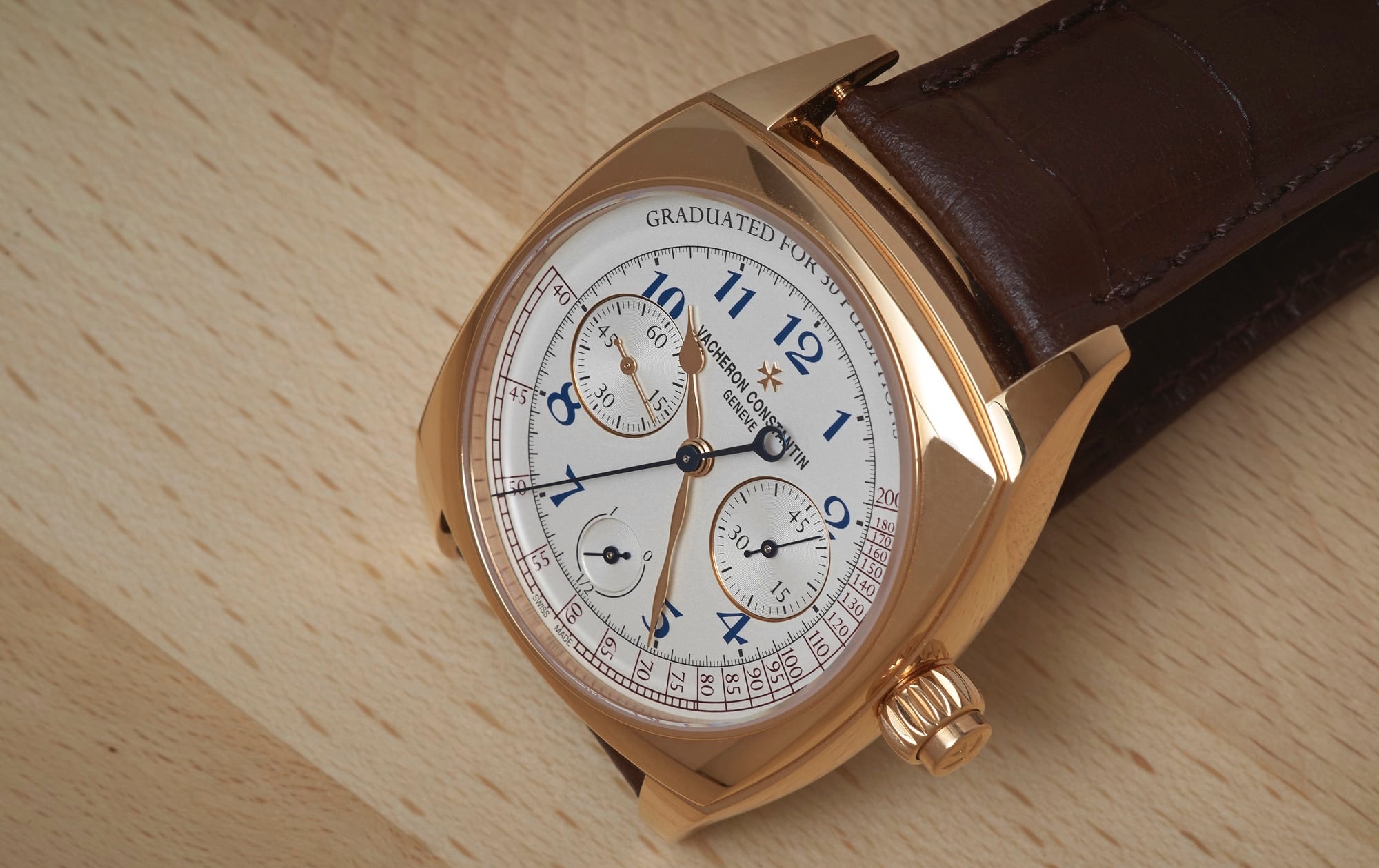 So sánh những huyền thoại đồng hồ Chronograph - Phần 2: A. Lange & Söhne Datograph Up/Down và Vacheron Constantin Harmony Chronograph