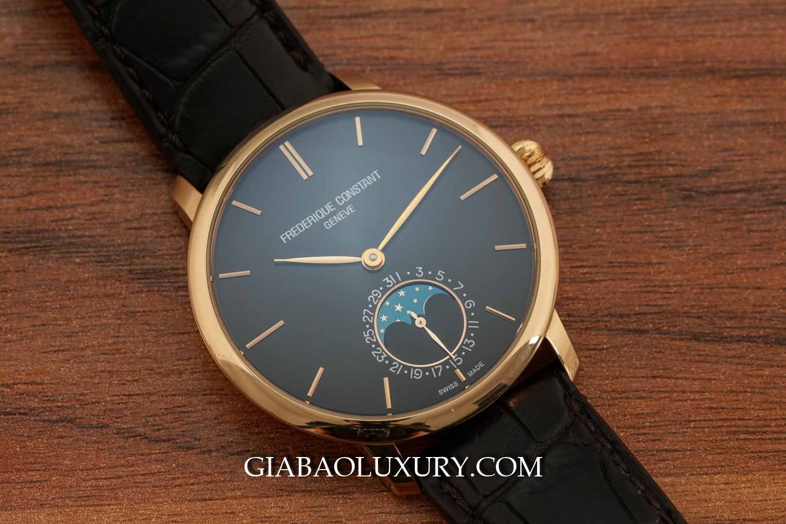 Frederique Constant Manufacture Slimline Moonphase  FC-705C4S9