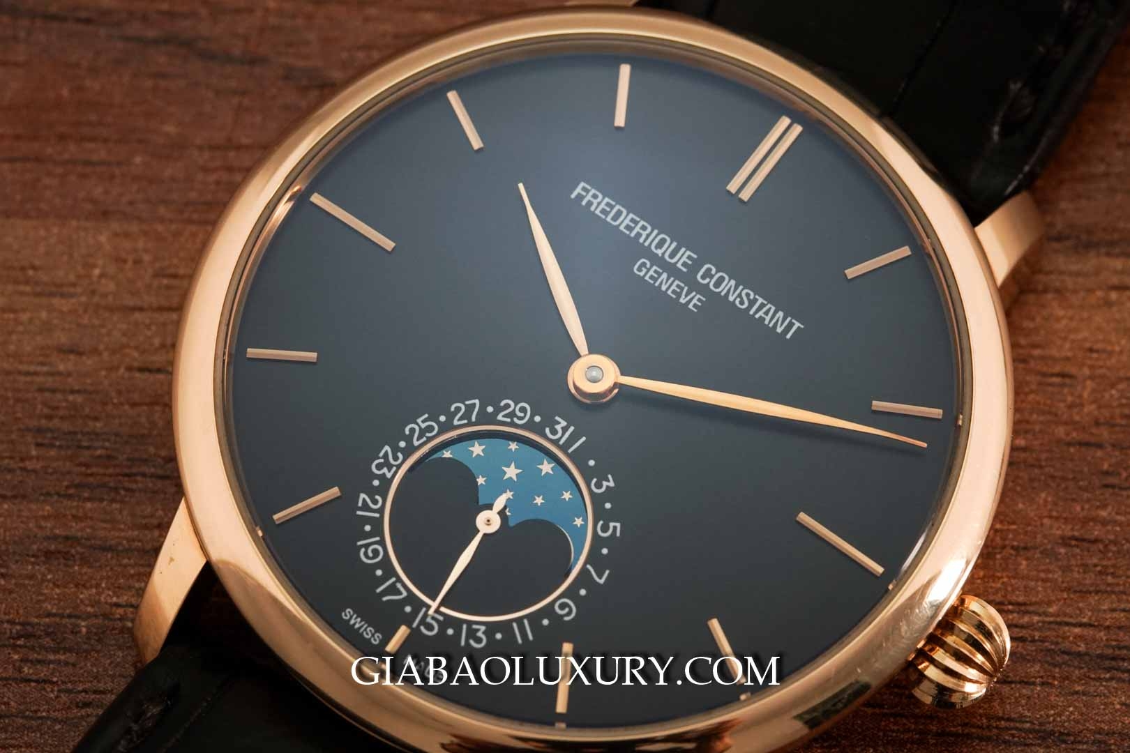 Frederique Constant Manufacture Slimline Moonphase  FC-705C4S9