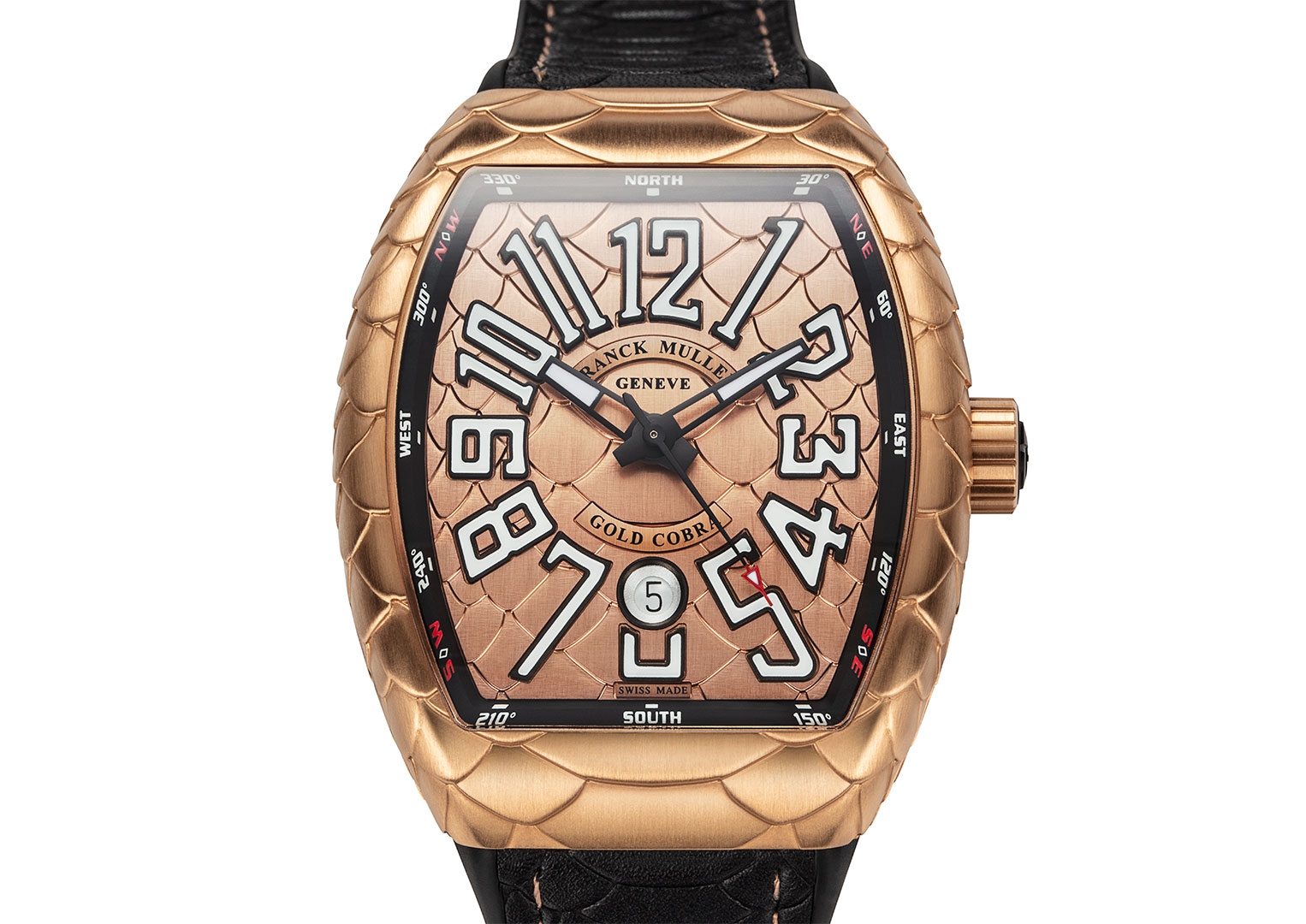 Franck Muller Vanguard Gold Cobra V 45 SC DT 