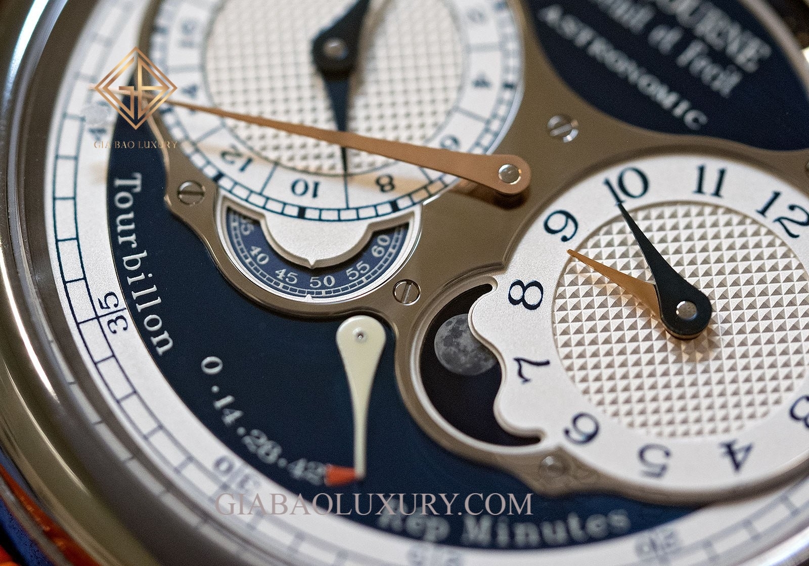 Review đồng hồ F.P.Journe Astronomic Blue tại Only Watch 2019