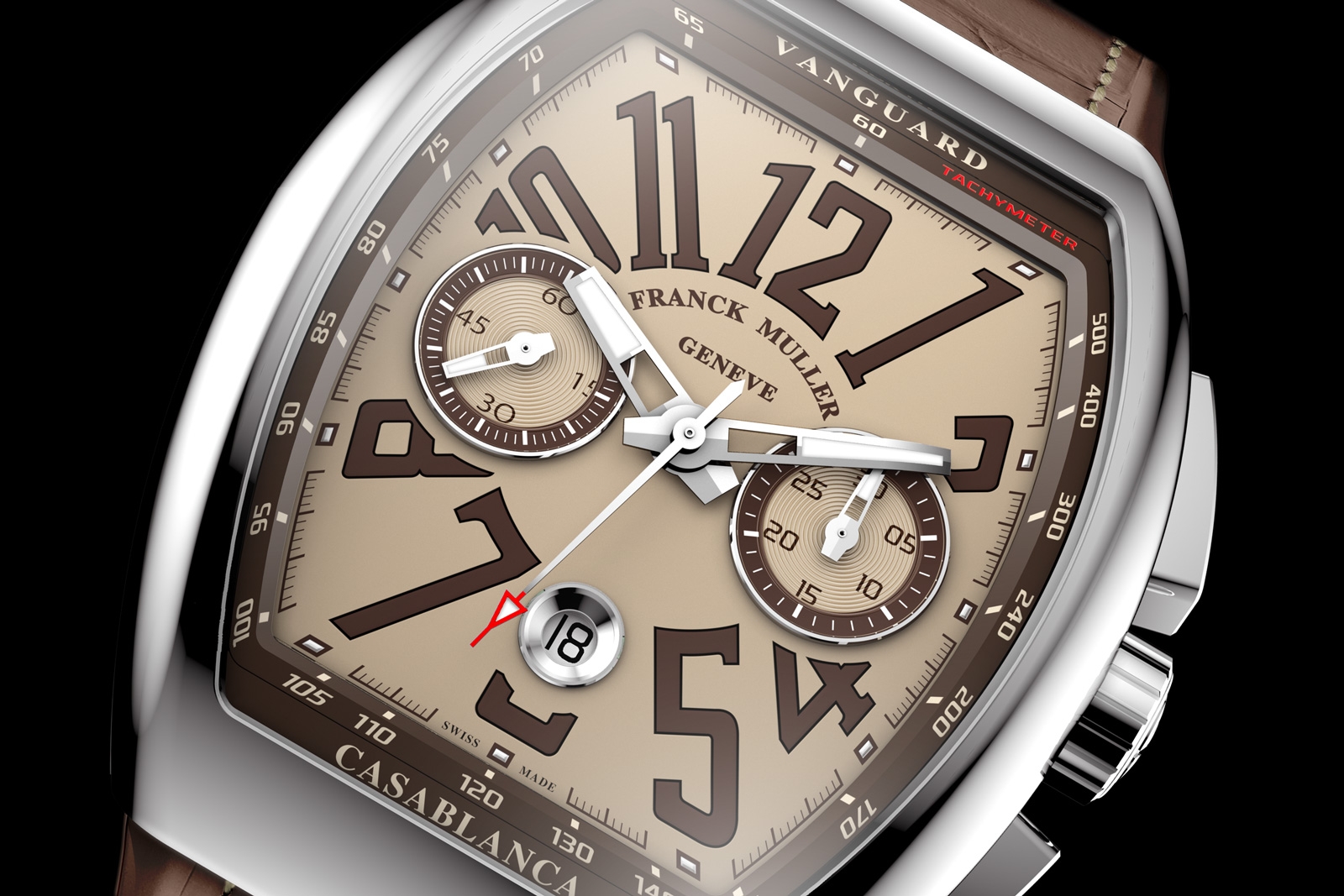 Casablanca có sẵn với phiên bản chỉ thời gian cơ bản và phiên bản chronograph phức tạp hơn