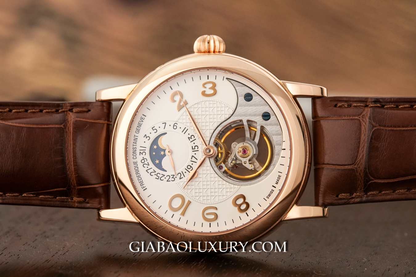 Đồng Hồ Frederique Constant Heart Beat Manufacture Moonphase Date