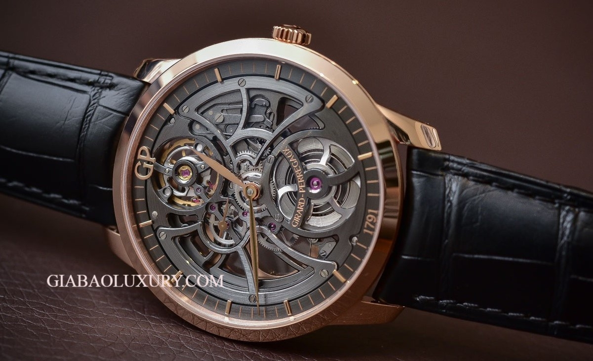 Đồng hồ Girard Perregaux 1966 Skeleton 49549-52-001-BB60