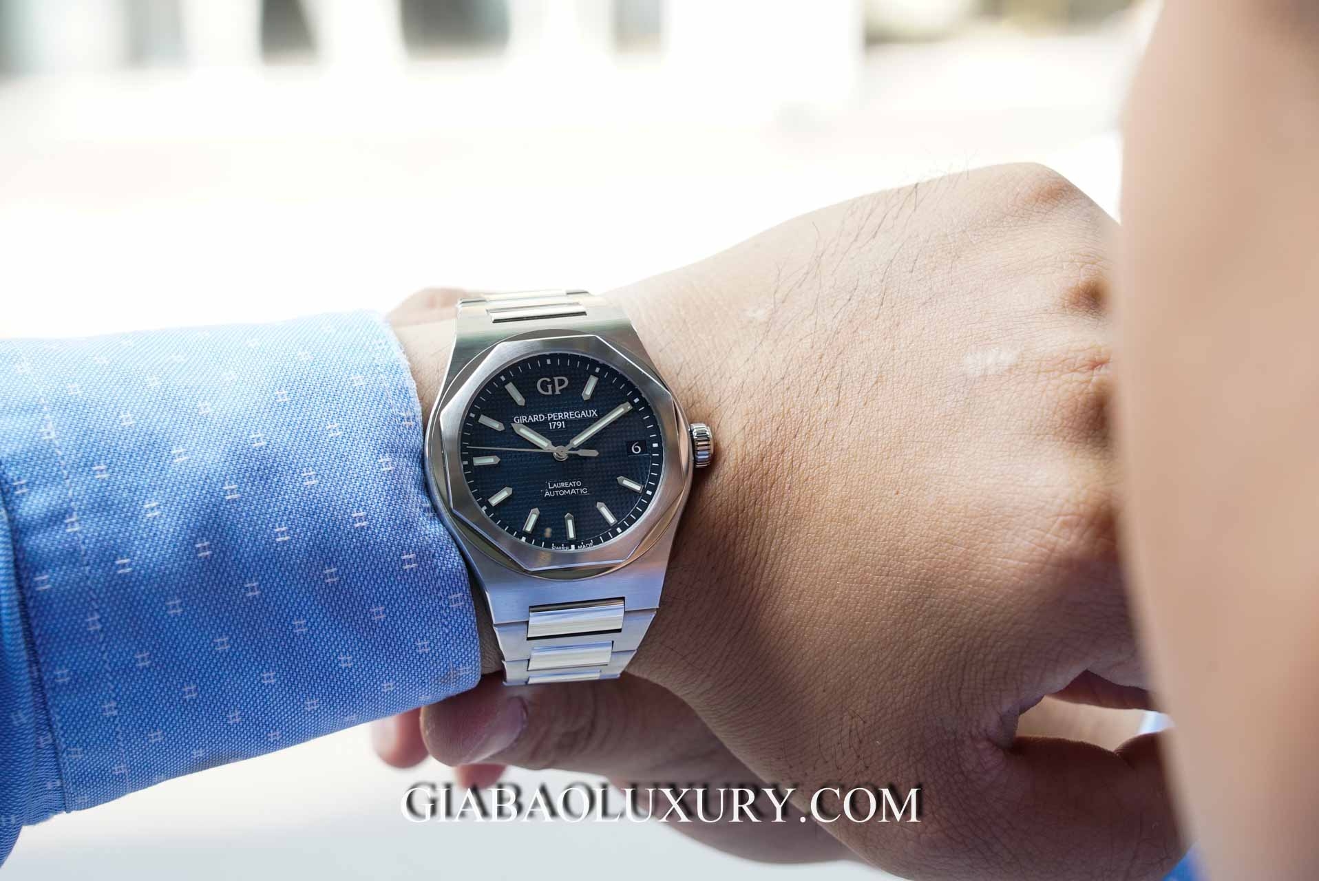 Đồng hồ Girard Perregaux Laureato Automatic 810101143111A