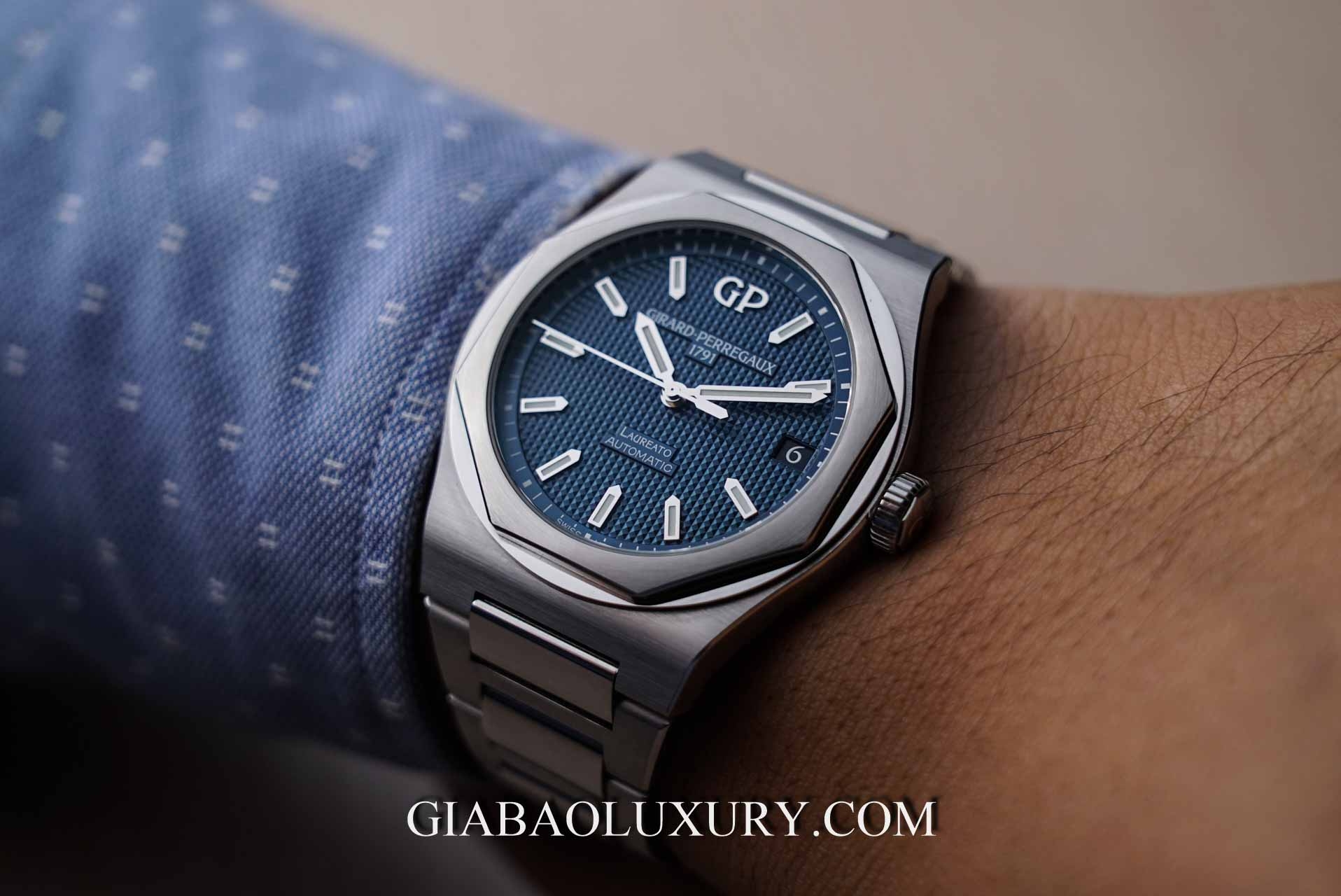 Đồng hồ Girard Perregaux Laureato Automatic 810101143111A