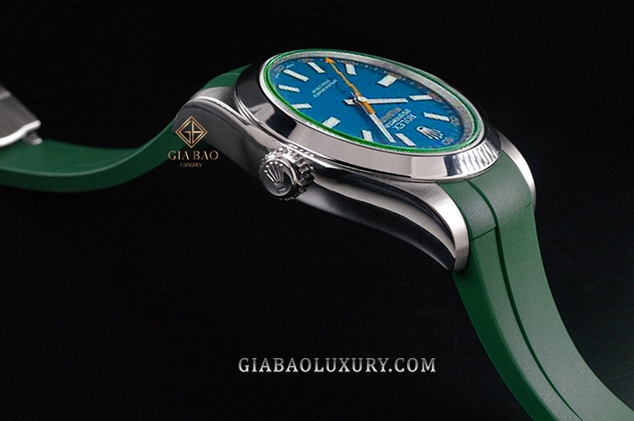 Dây cao su Rubber B dành cho đồng hồ Rolex Milgauss 40mm - Classic Series