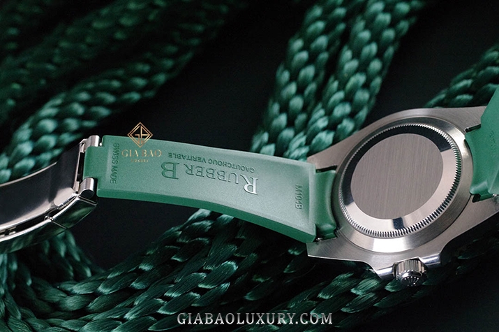 Dây cao su Rubber B dành cho đồng hồ Rolex Milgauss 40mm - Classic Series