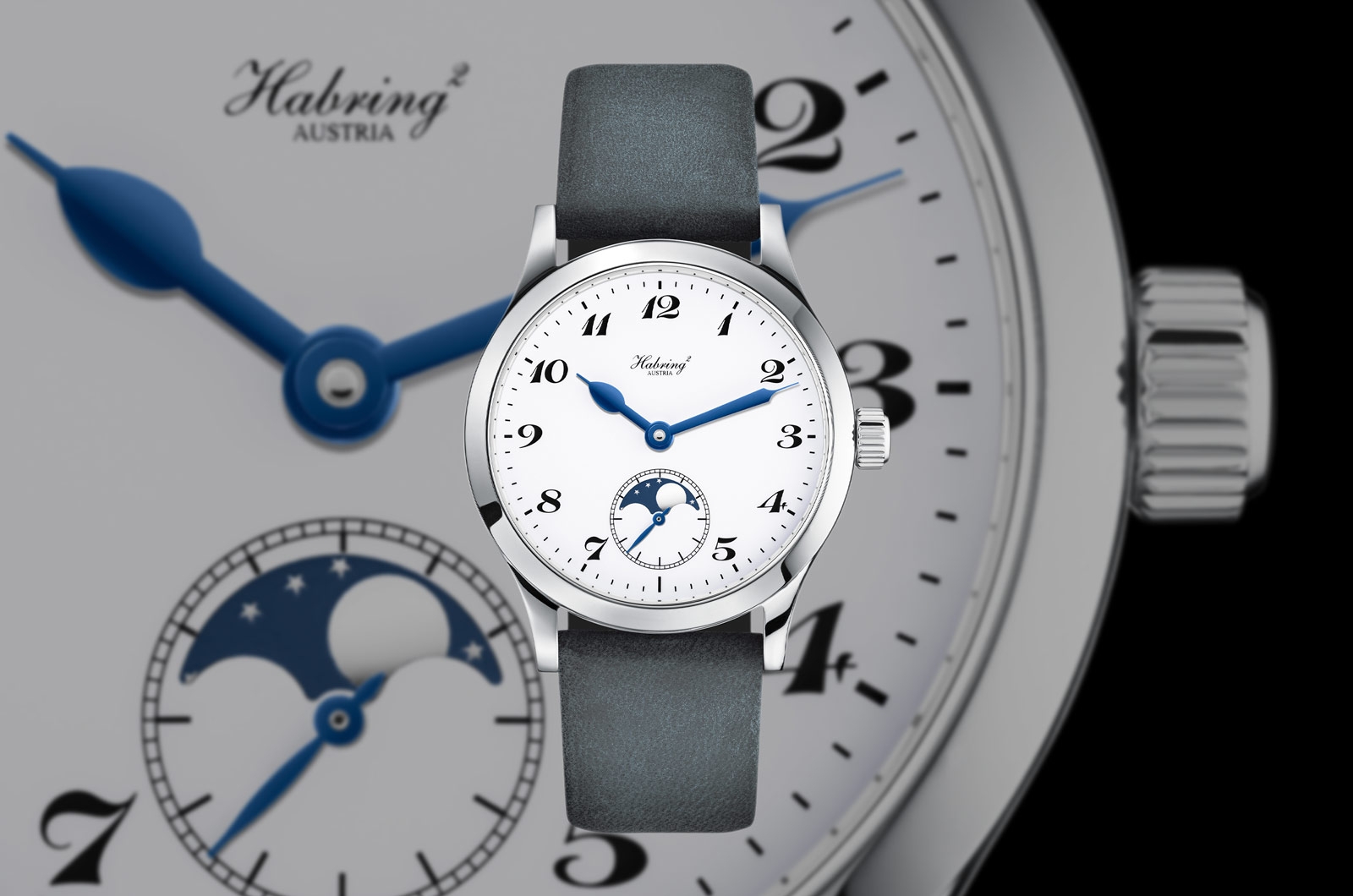 Habring² Oskar – Đồng hồ Moon Phase cổ điển