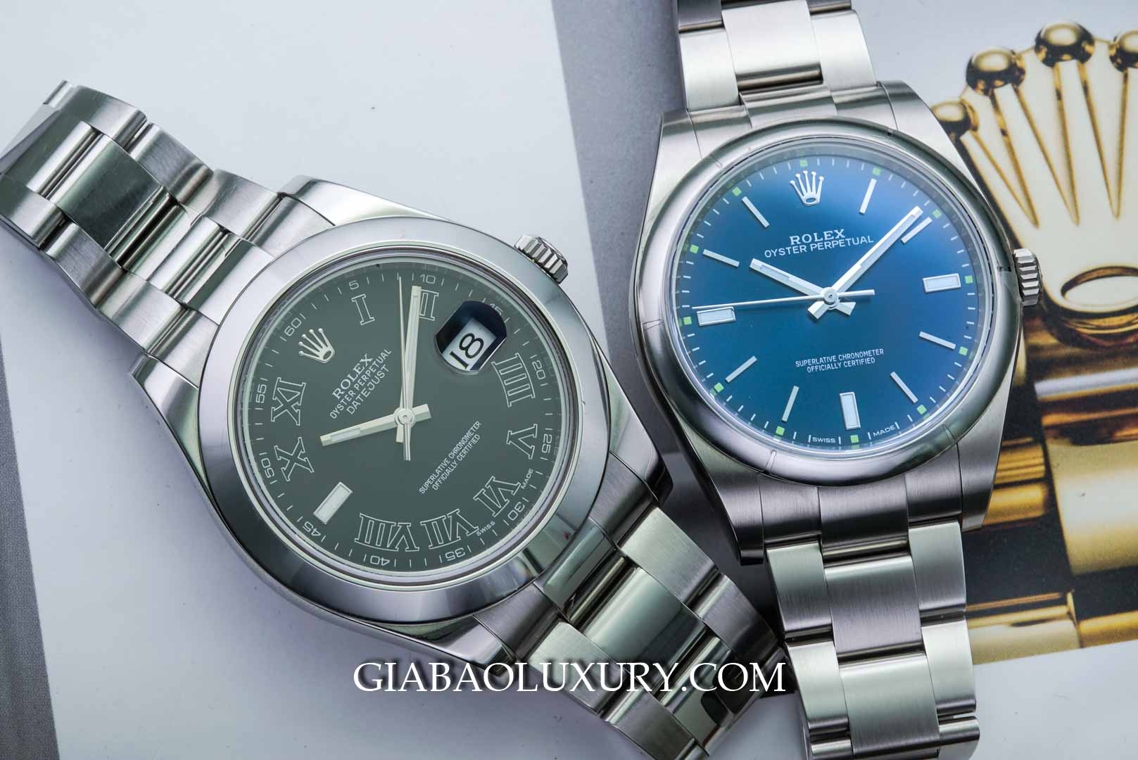 Đồng Hồ Rolex Oyster Perpetual 114300