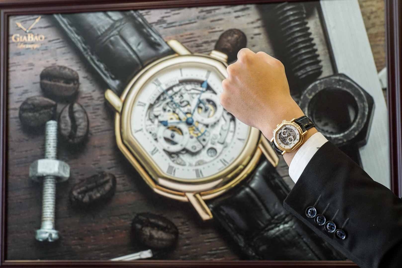 đồng hồ DANIEL ROTH SKELETON MASTER CHRONOGRAPH