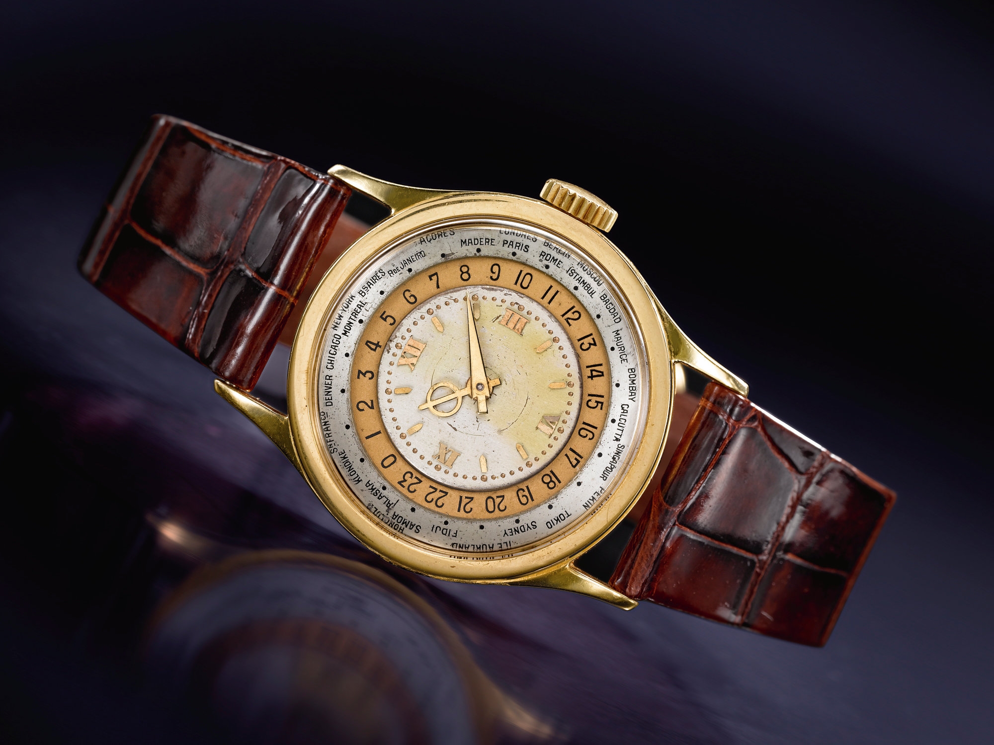 Patek Philippe 1937 Ref 96 Hu “Heure Universelle”