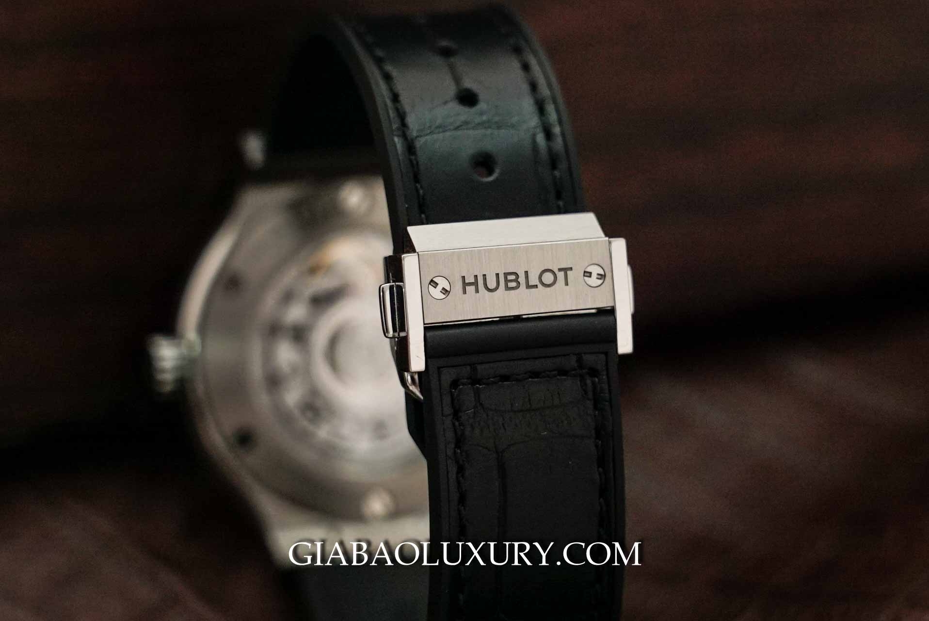 Đồng hồ Hublot Classic Fusion Titanium Pavé 38mm 565.NX.1171.LR.1704