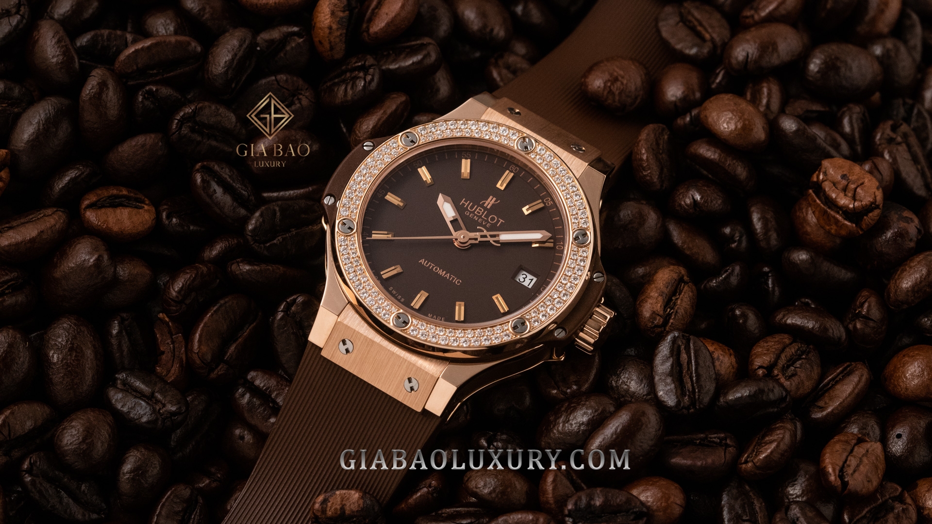 Đồng Hồ Hublot Big Bang Capuchino King Gold 38mm Automatic