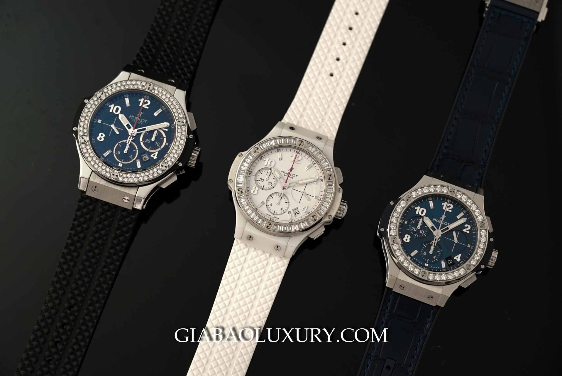 Đồng hồ Hublot Big Bang Steel Blue Diamonds 41mm 341.SX.7170.LR.1204