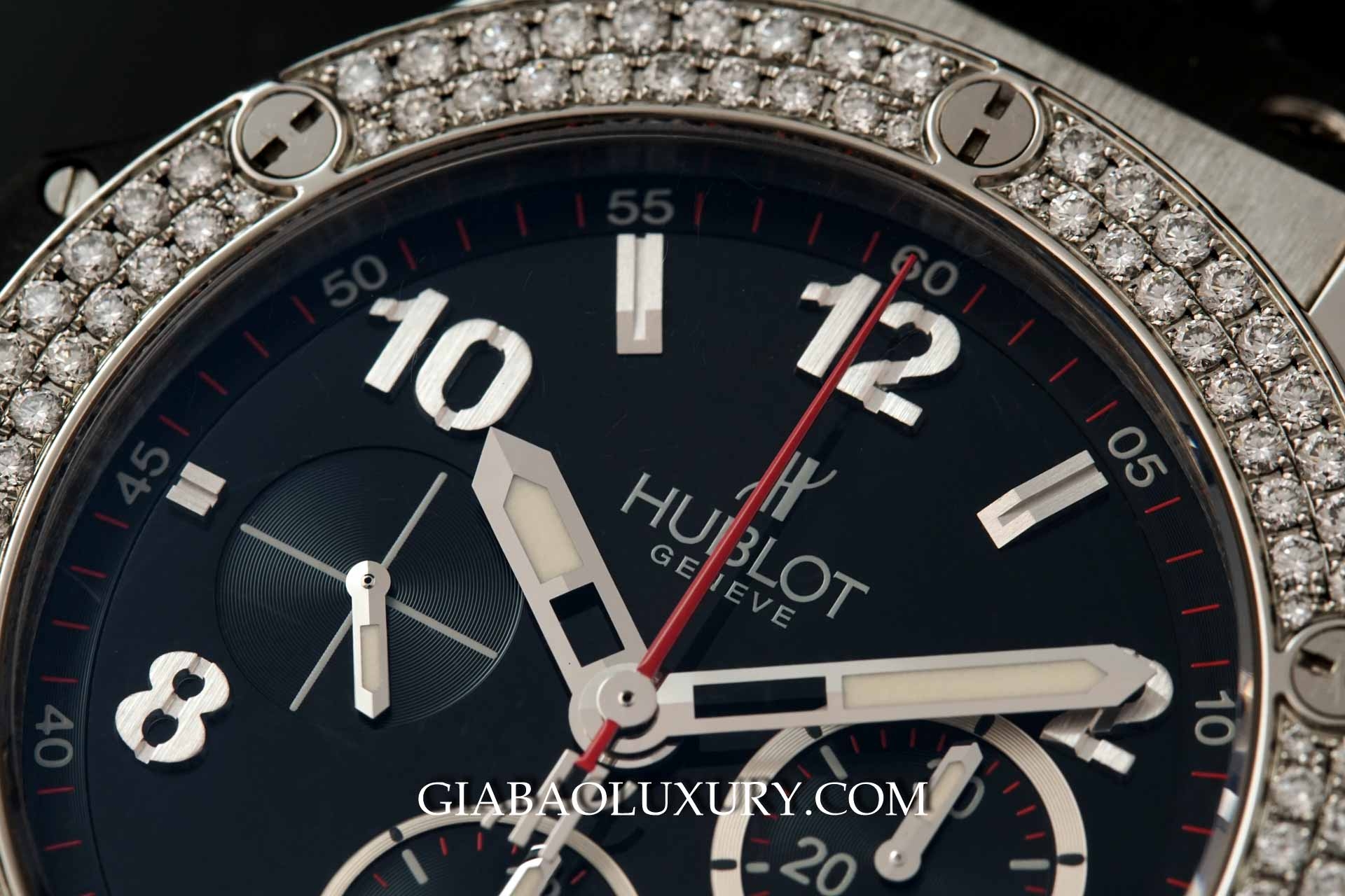 Đồng hồ Hublot Big Bang Steel Diamonds Chronograph 44mm 301.SX.130.RX.114