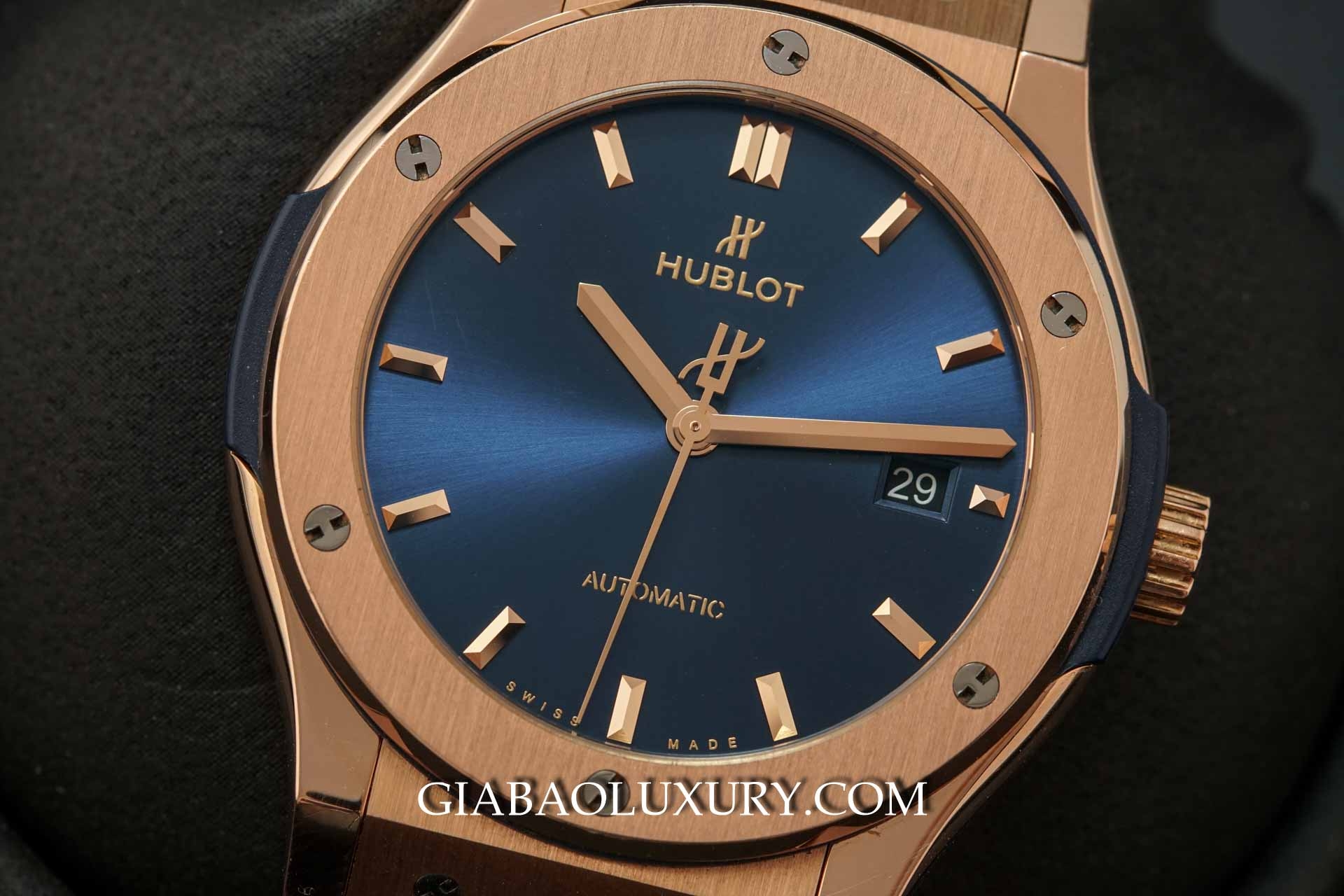 Đồng Hồ Hublot Classic Fusion 42mm Blue Dial  542.OX.7180.LR