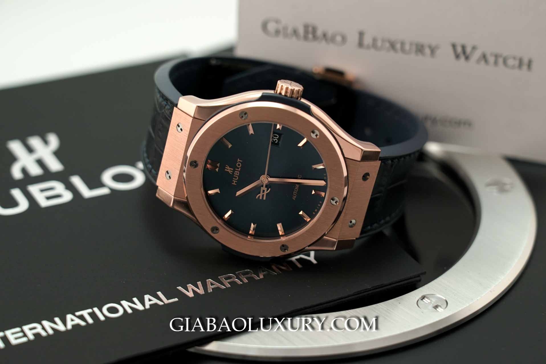 Đồng Hồ Hublot Classic Fusion 42mm Blue Dial 542.OX.7180.LR