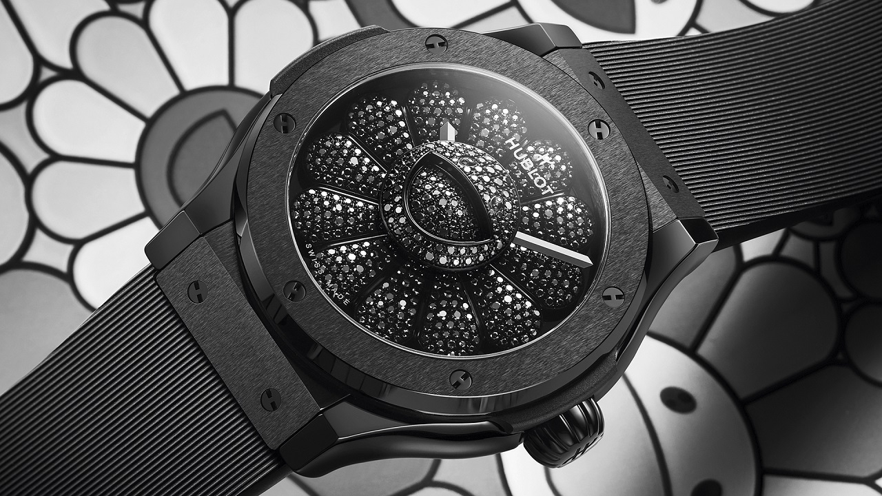 Đồng hồ Hublot Classic Fusion Takashi Murakami All Black