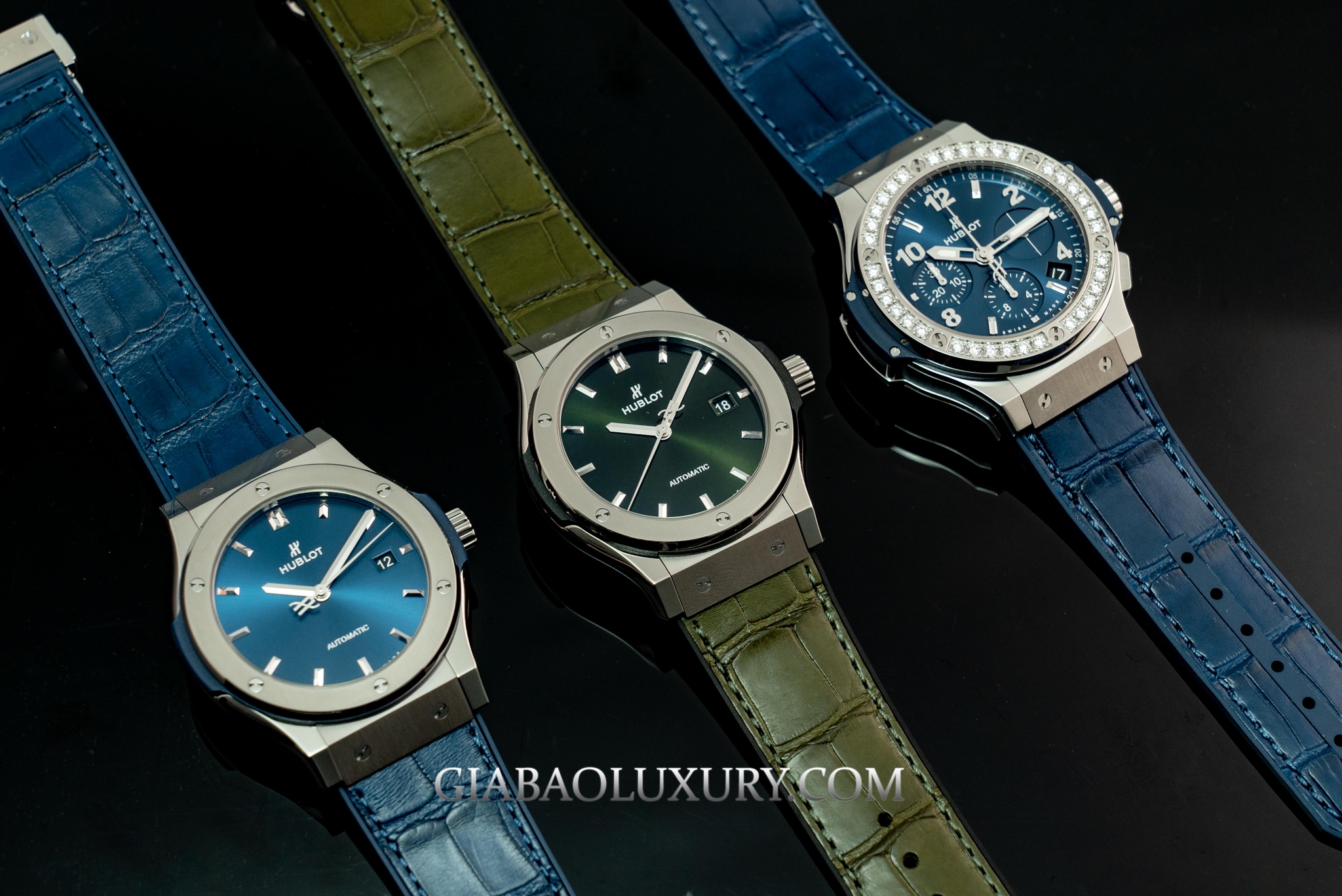 Đồng hồ Hublot Classic Fusion Green 42mm Titanium 542.NX.8970.LR