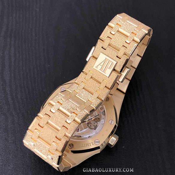 Đồng Hồ Audemars Piguet Royal Oak Frosted-Gold 15454BA.GG.1259BA.02