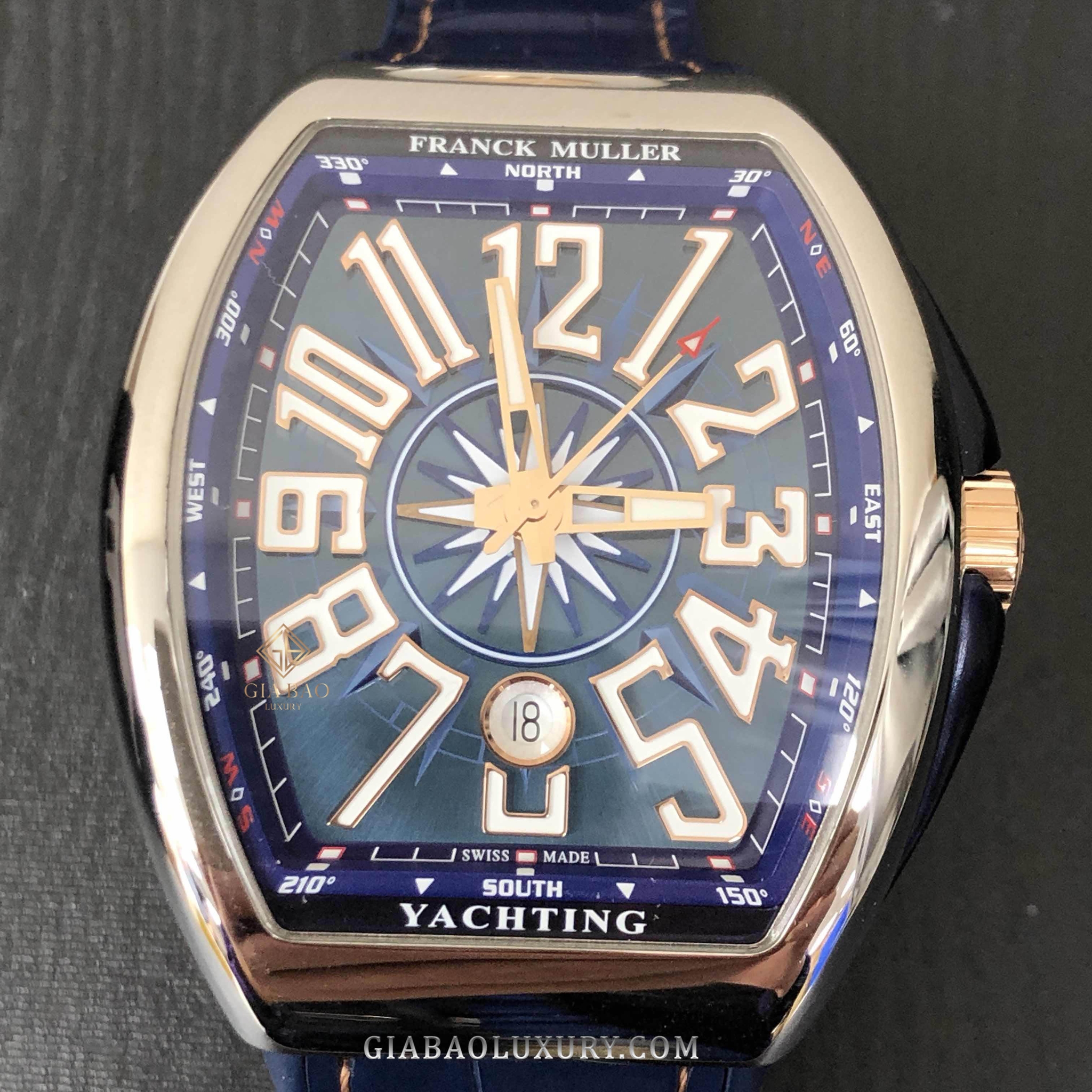 Đồng Hồ Franck Muller Vanguard V 45 SC DT YACHTING STG (AC.BL)