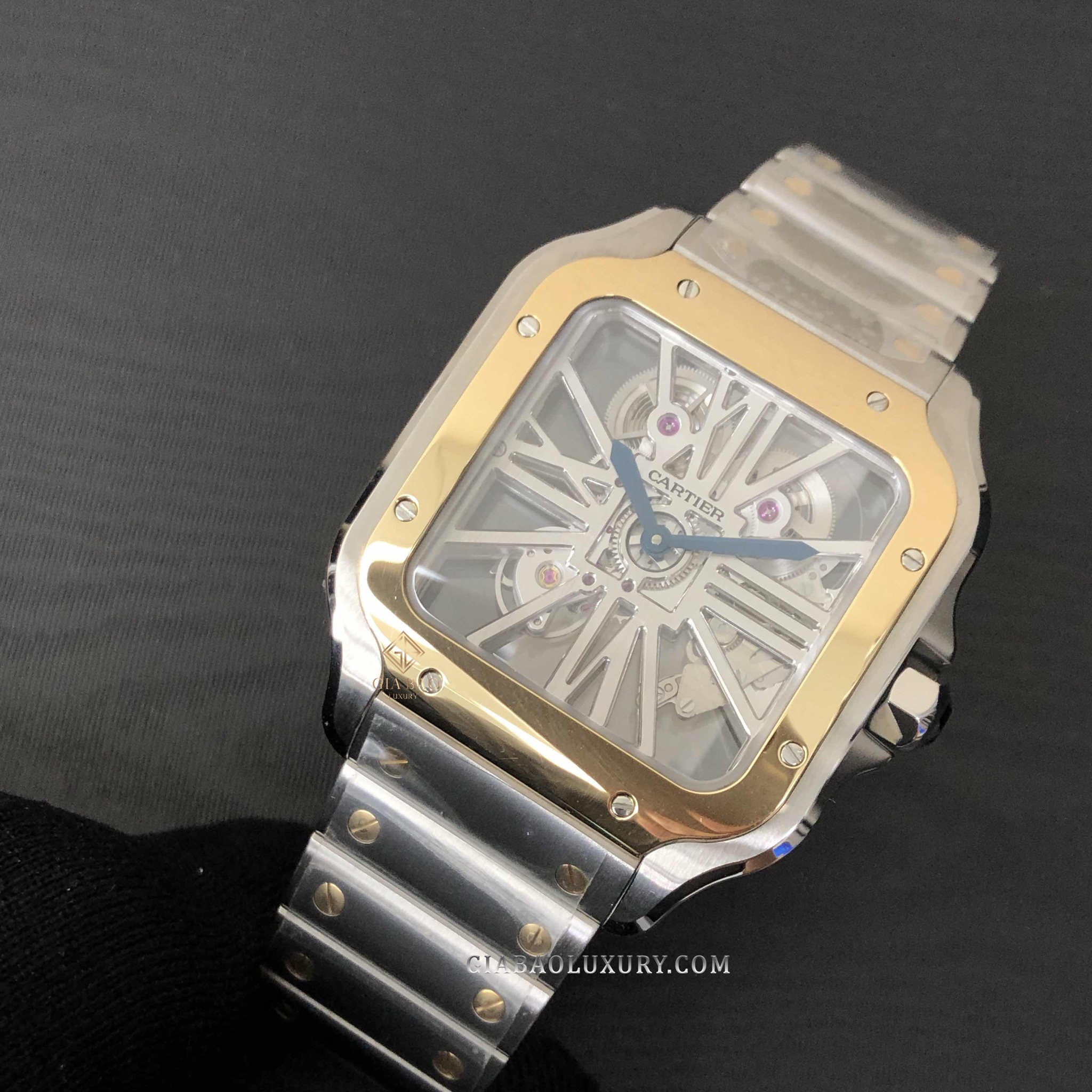 Đồng Hồ Cartier Santos De Cartier WHSA0012