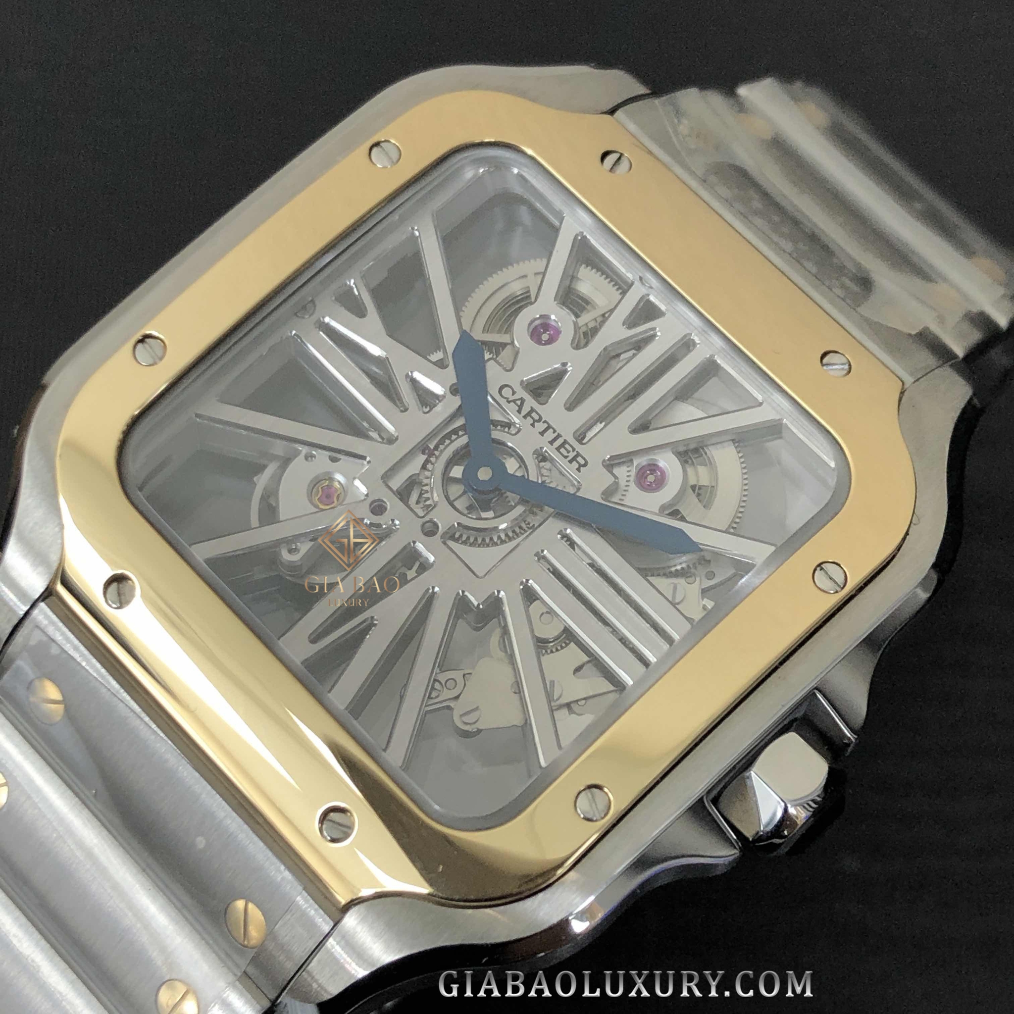 Đồng Hồ Cartier Santos De Cartier WHSA0012