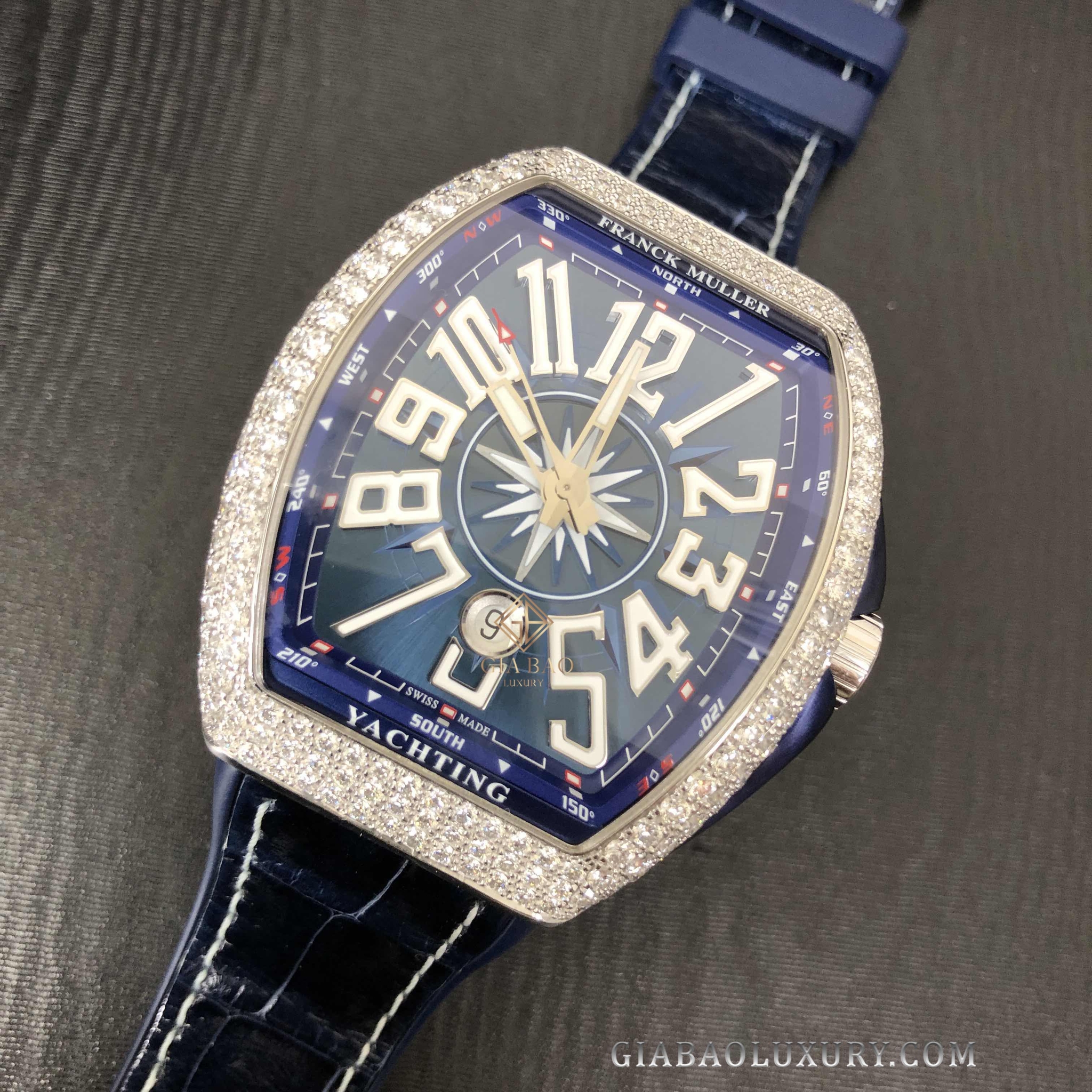 Đồng Hồ Franck Muller Vanguard V 45 SC DT D YACHTING (AC.BL)