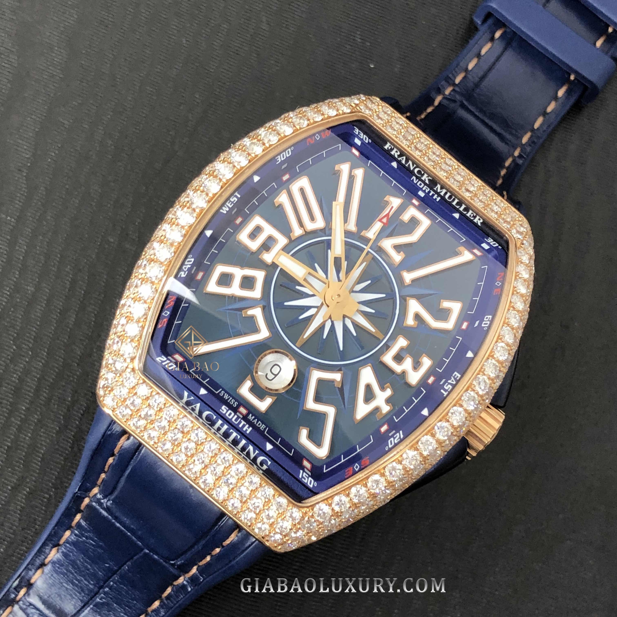 Đồng Hồ Franck Muller Vanguard V 41 SC DT D YACHTING (5N.BL)