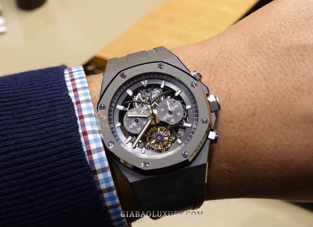 Đồng Hồ Audemars Piguet Royal Oak Tourbillon 26347TI.GG.D004CA.01