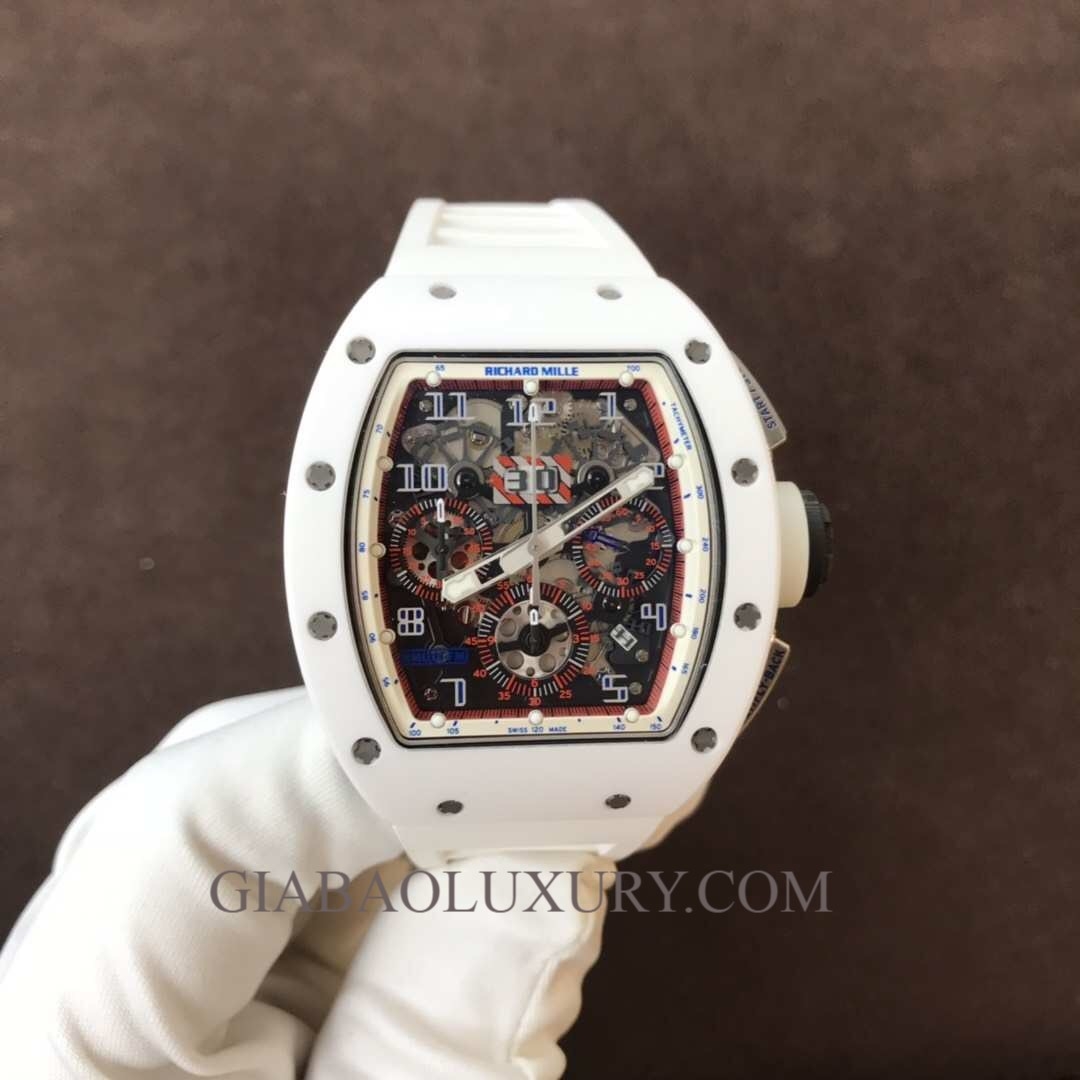 Đồng Hồ Richard Mille RM 011 White Ceramic Limited Edition