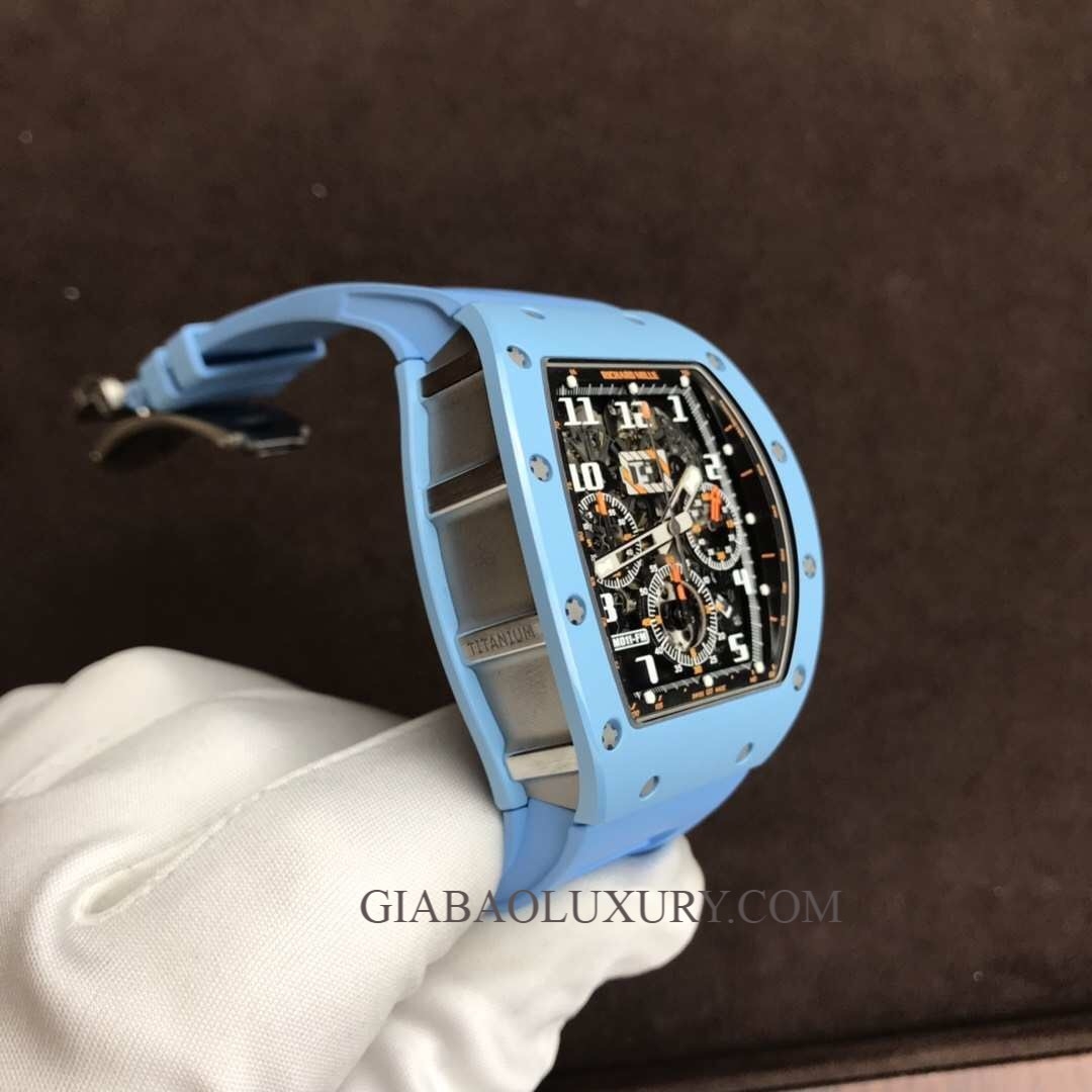 Đồng Hồ Richard Mille RM 011 Automatic Flyback Chronograph Last Edition Blue Ceramic