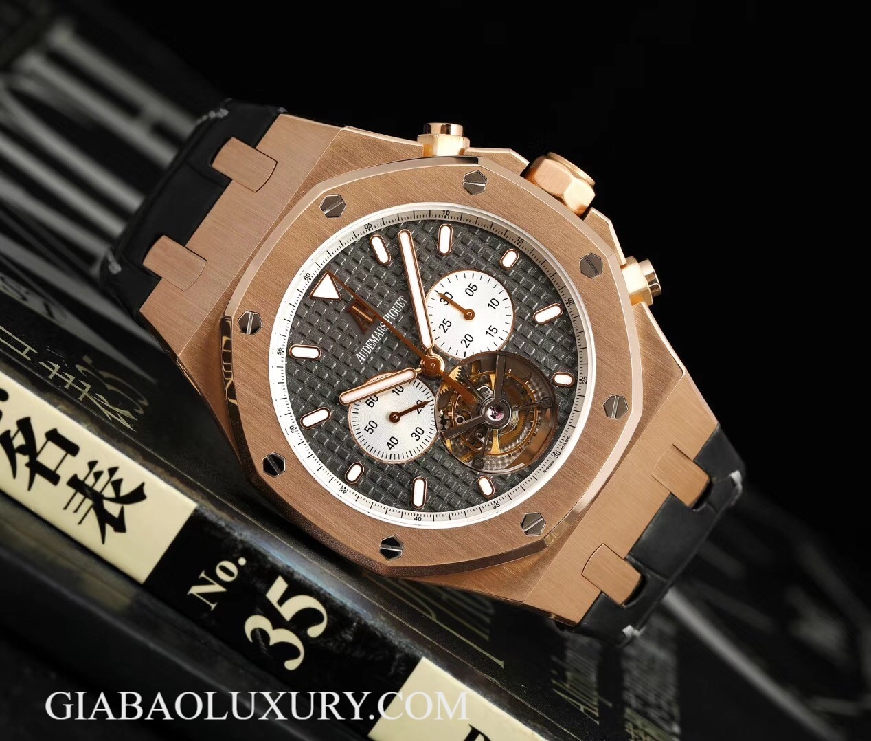 Đồng Hồ Audemars Piguet Royal Oak Tourbillon Chronograph 25977OR.OO.D005CR.01