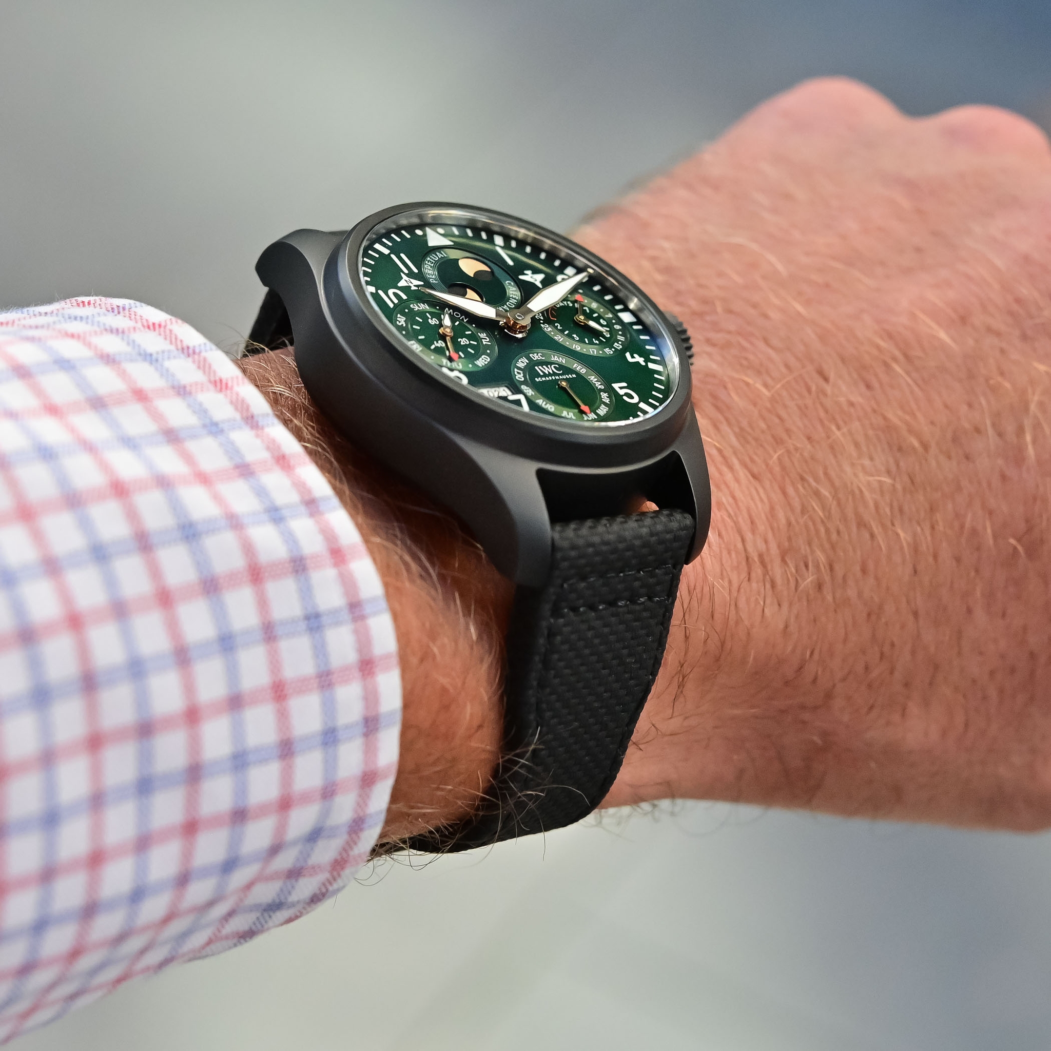Đồng hồ IWC Big Pilot’s Watch Perpetual Calendar Edition Racing Green