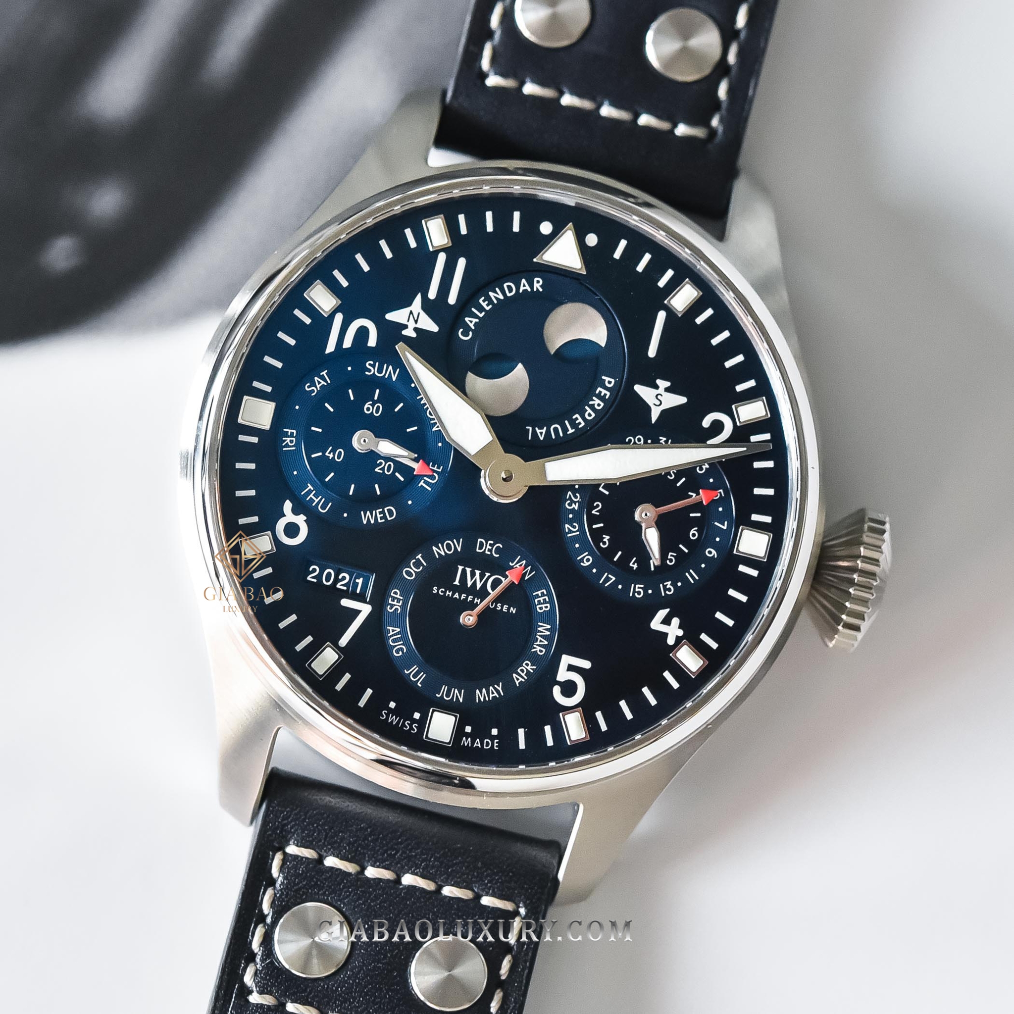 Đồng Hồ IWC Big Pilot’s Perpetual Calendar IW503605