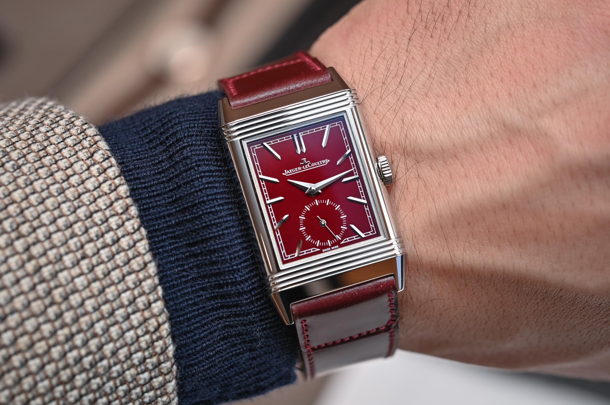 Đồng hồ Jaeger-LeCoultre Reverso Tribute Burgundy 2019