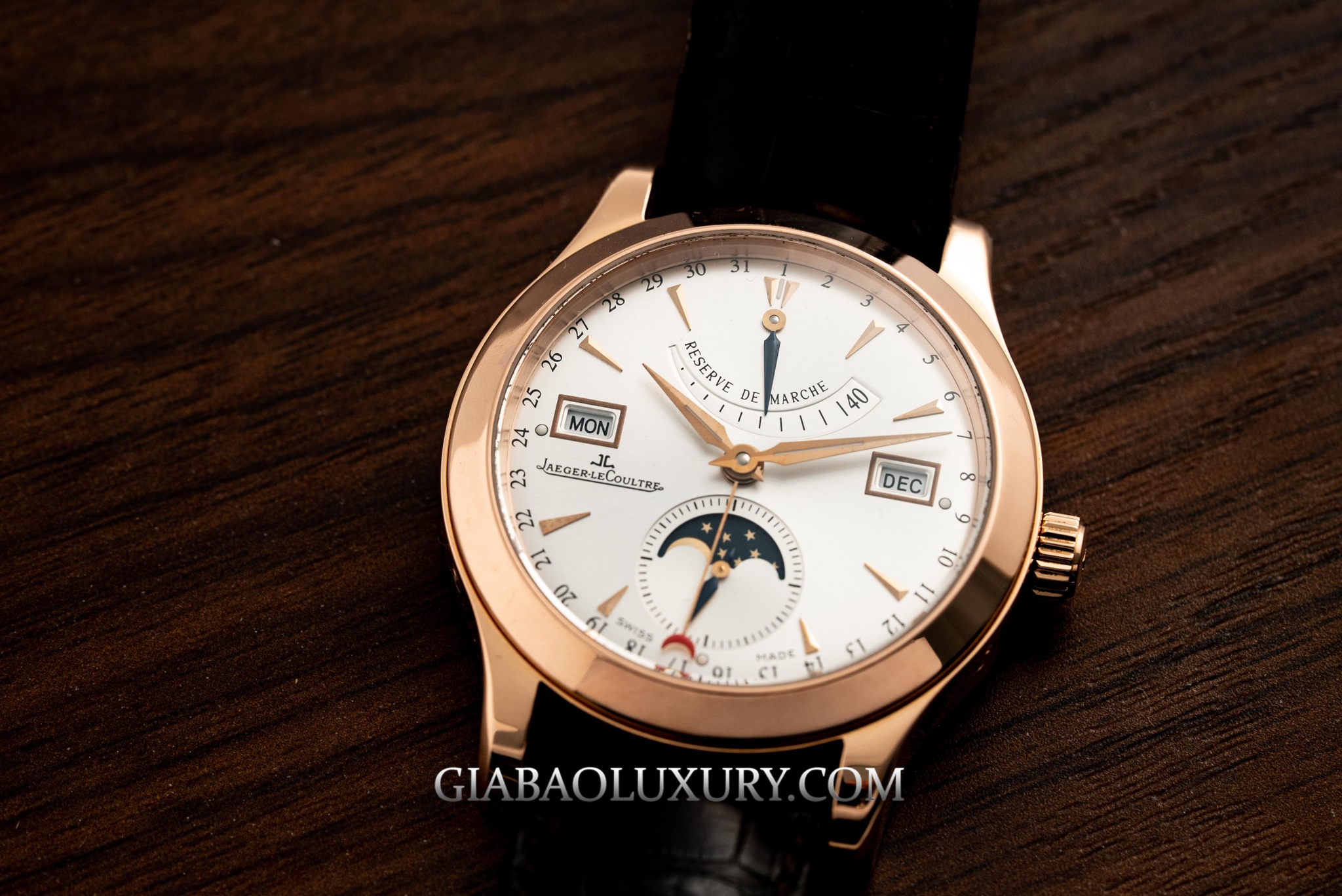 Đồng Hồ Jaeger-LeCoultre Master Calendar Moon Phase Reserve De Marche Mond