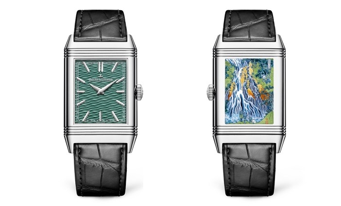 Jaeger-LeCoultre Reverso Tribute Enamel - Hokusai 'Kirifuri Waterfall